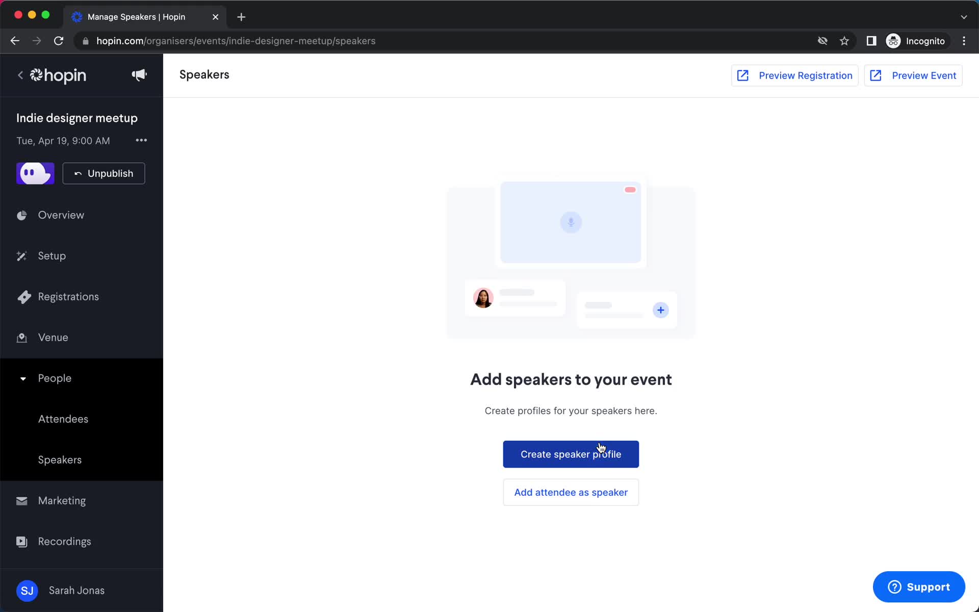 Onboarding screenshot