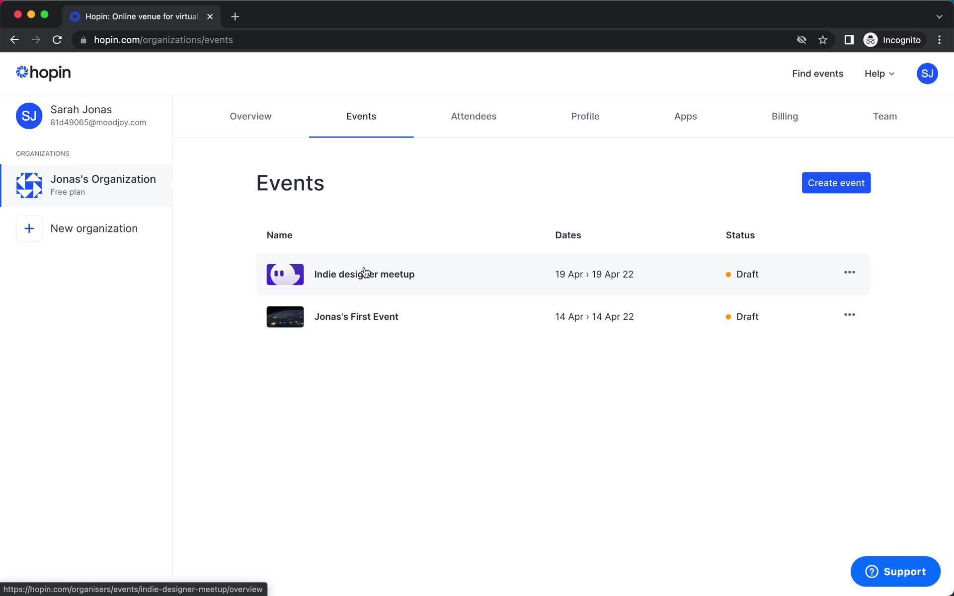 Onboarding screenshot