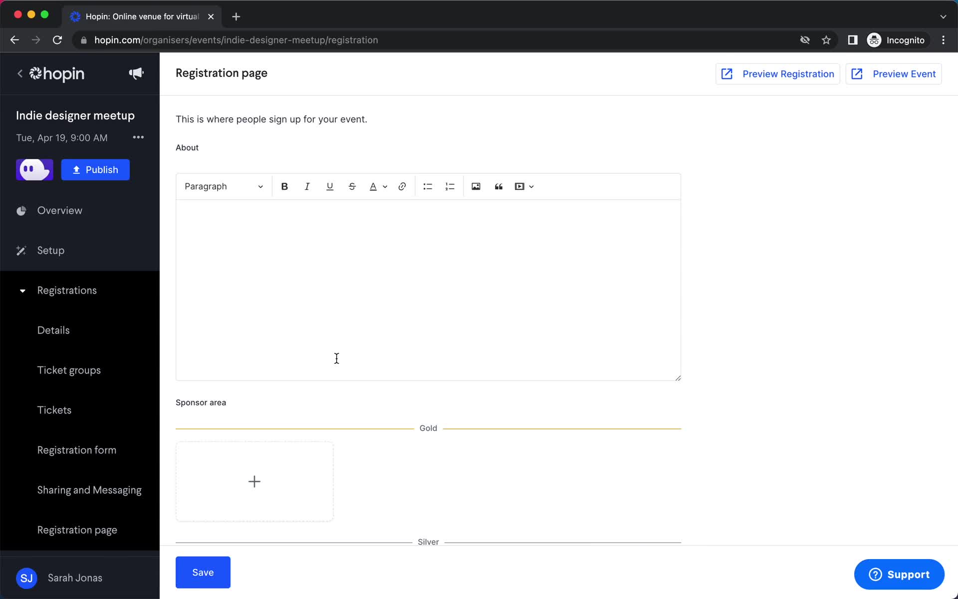 Onboarding screenshot