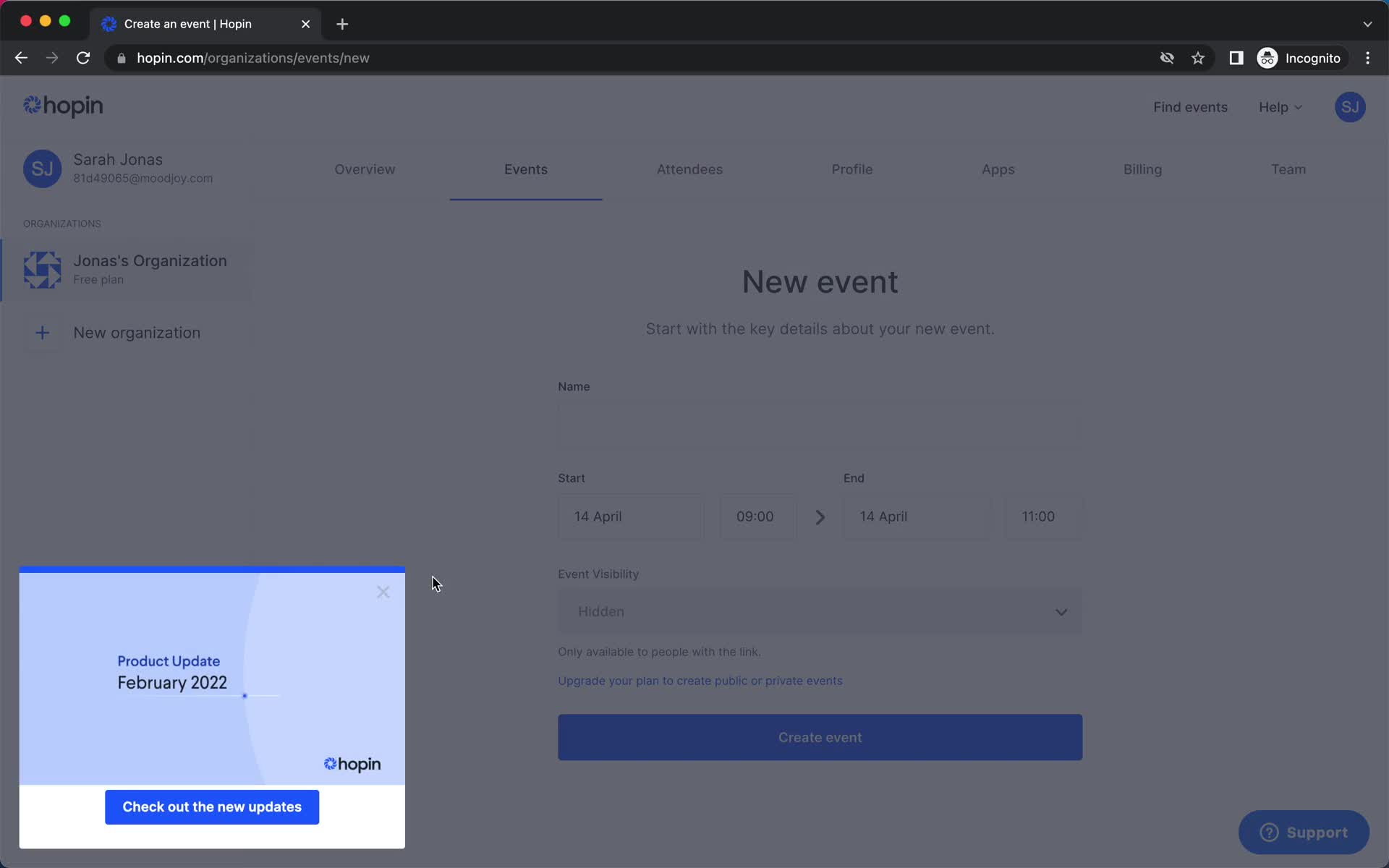 Onboarding screenshot