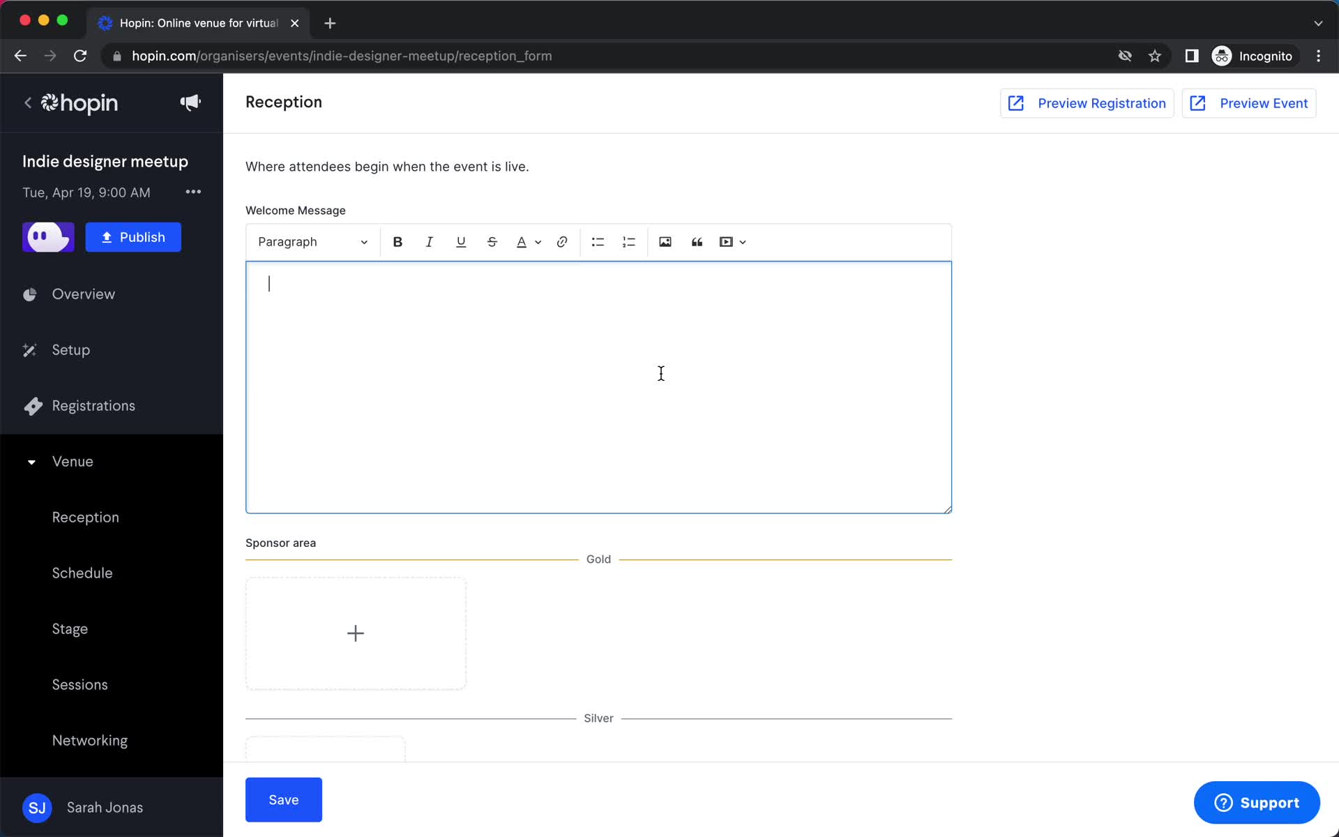 Onboarding screenshot