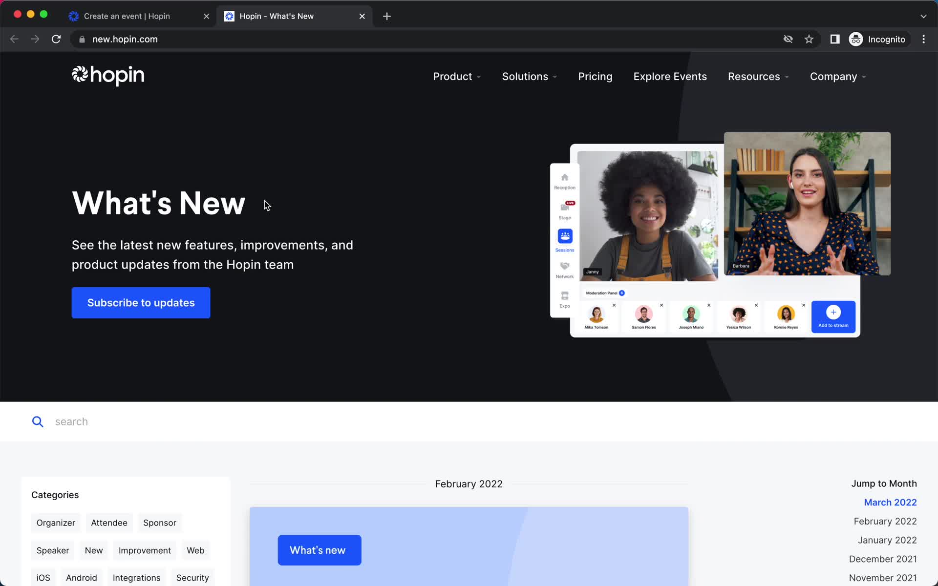 Onboarding screenshot