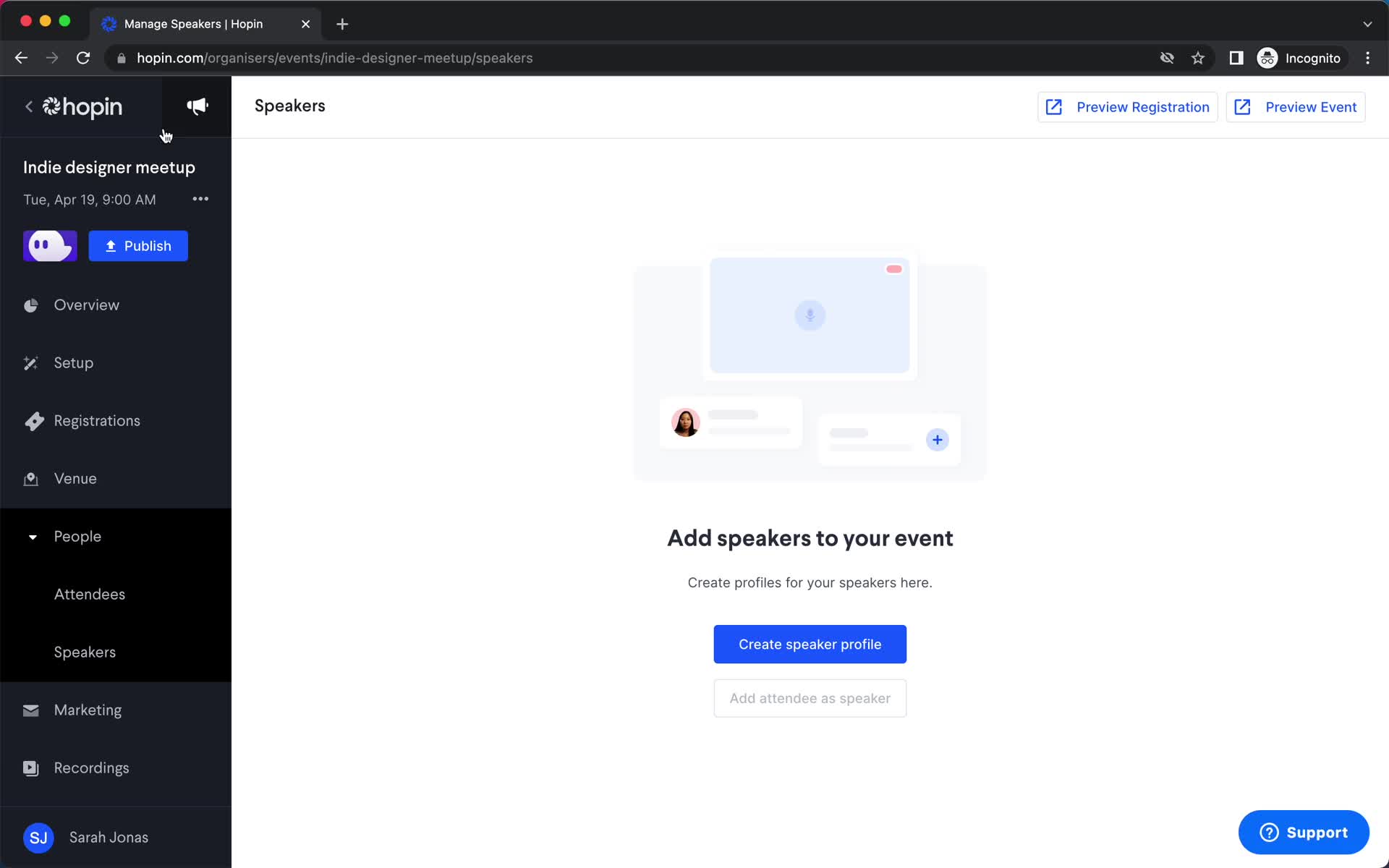 Onboarding screenshot