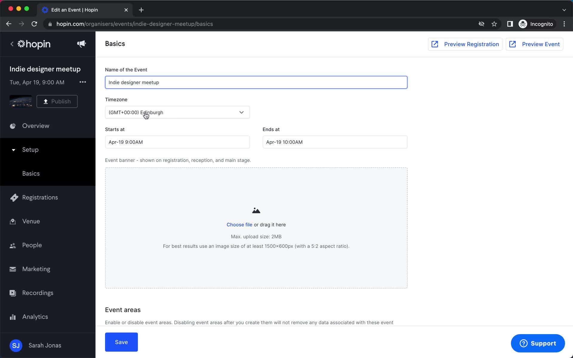 Onboarding screenshot