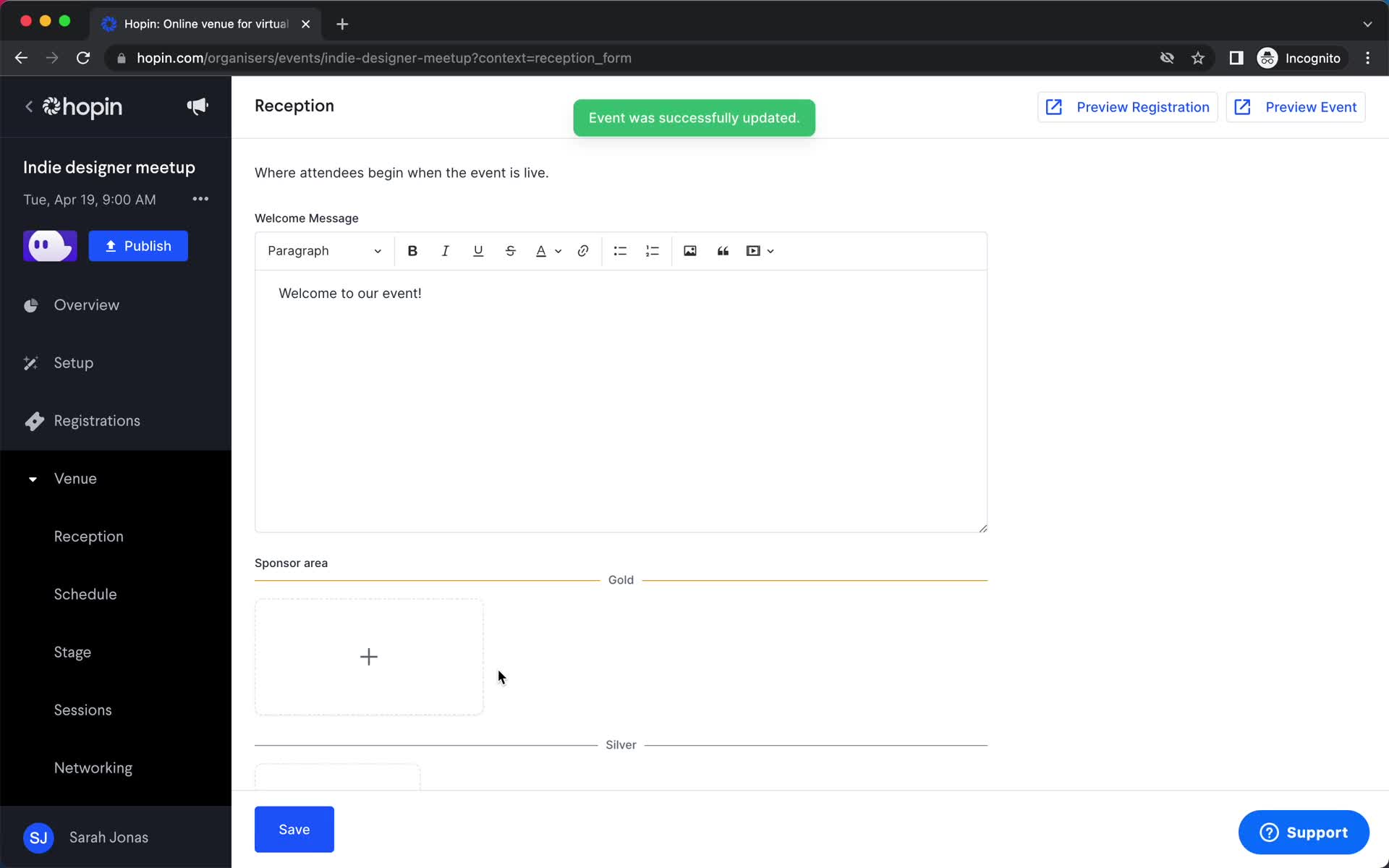 Onboarding screenshot