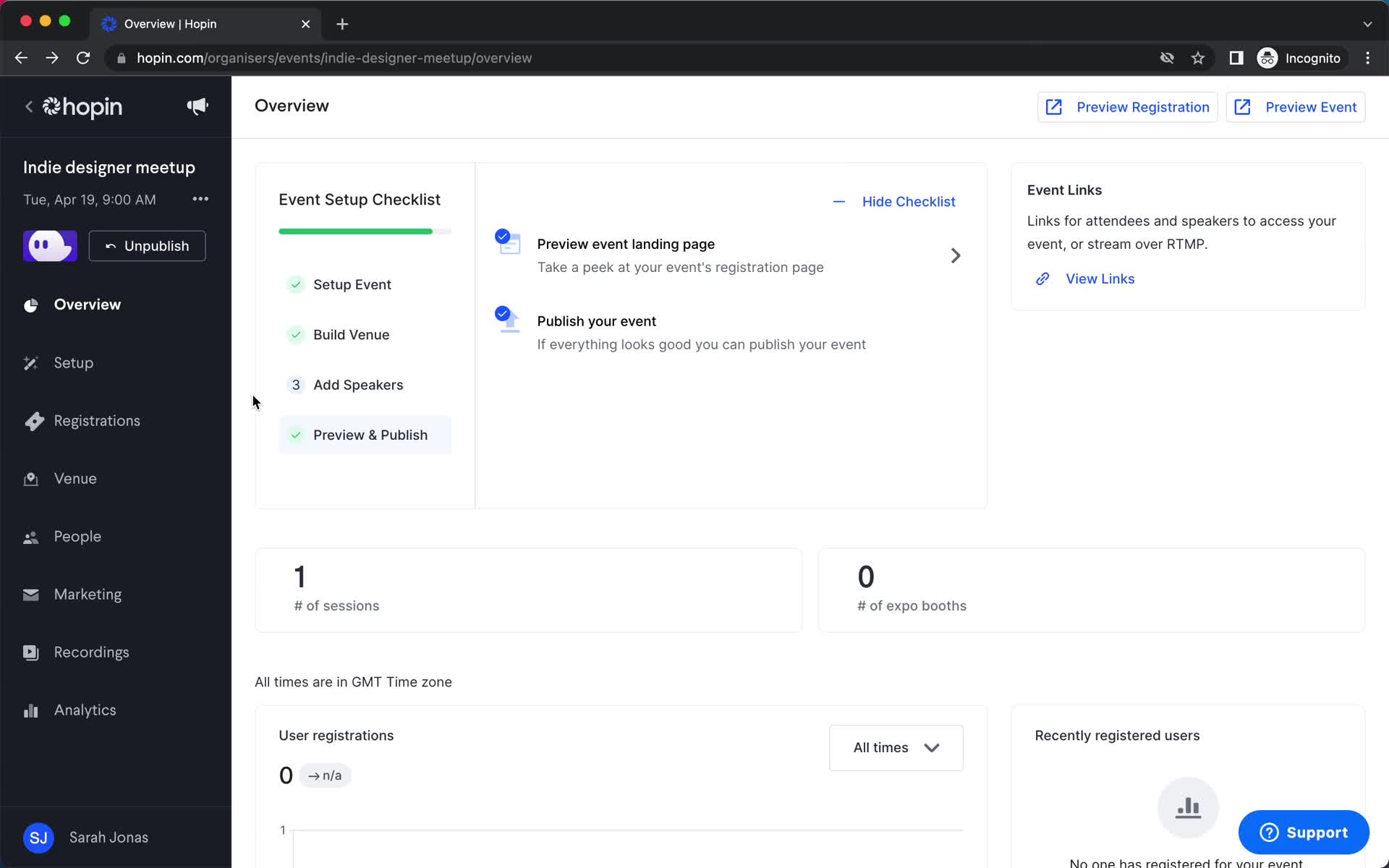 Onboarding screenshot