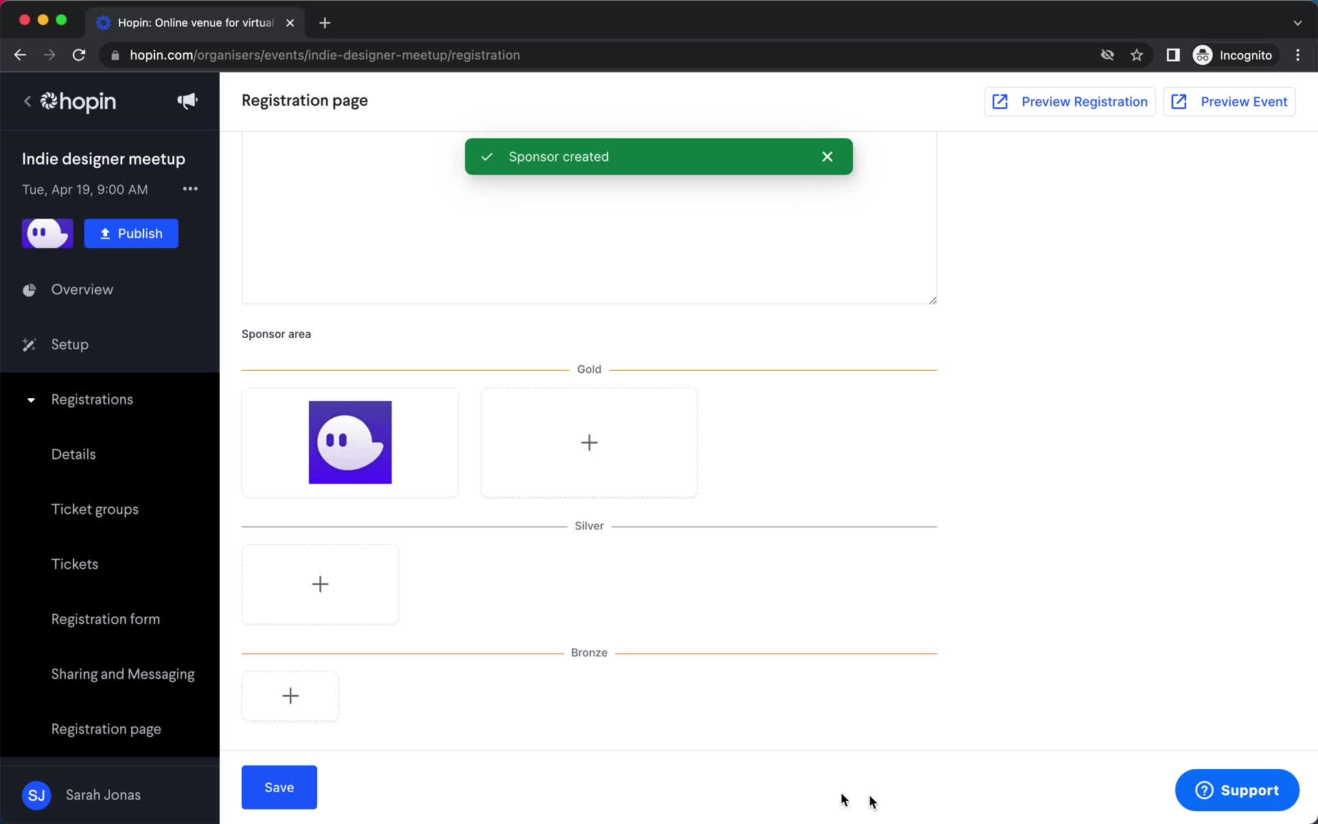 Onboarding screenshot