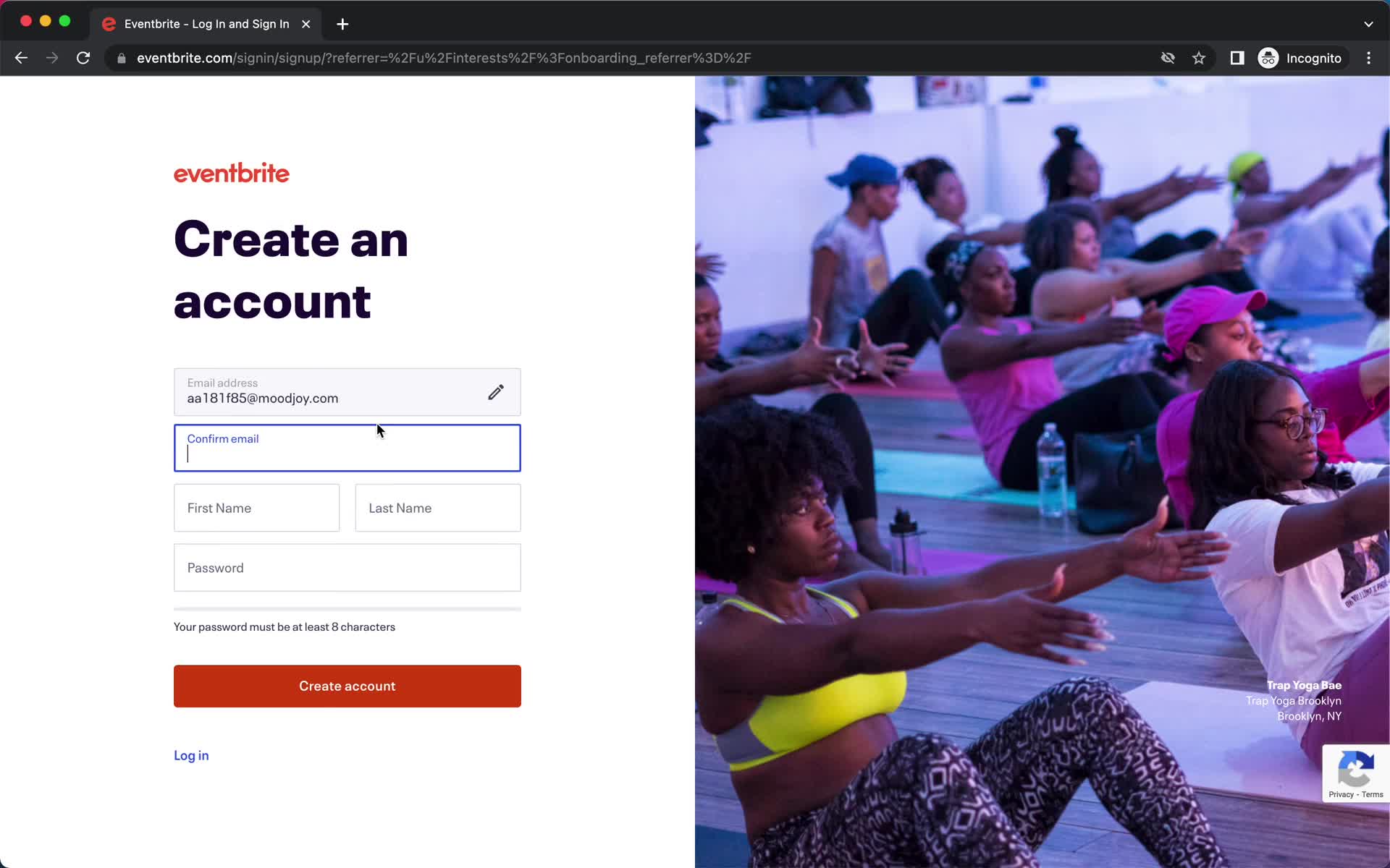 Onboarding screenshot