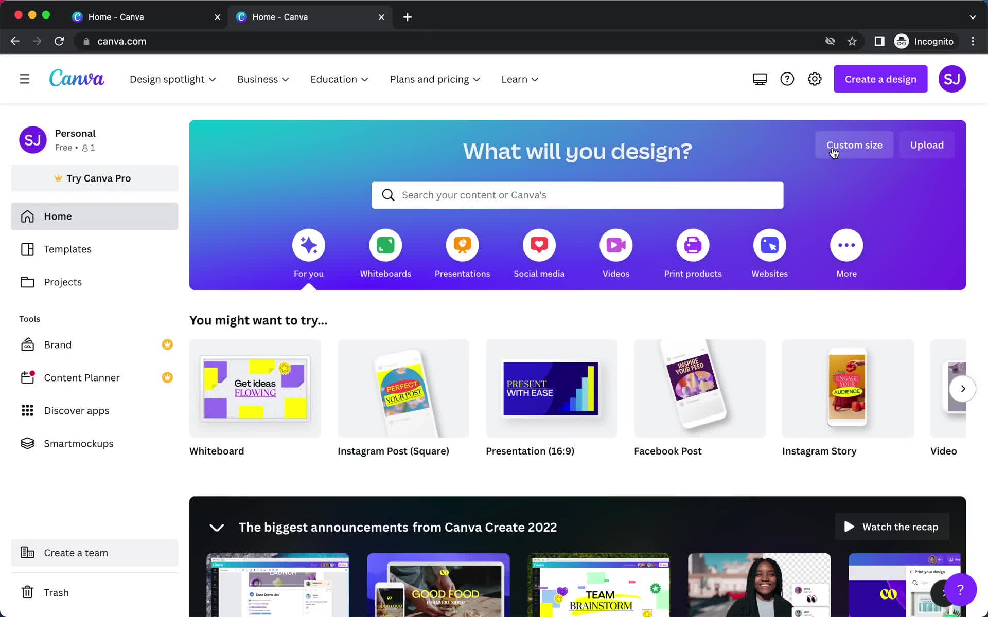 Onboarding screenshot