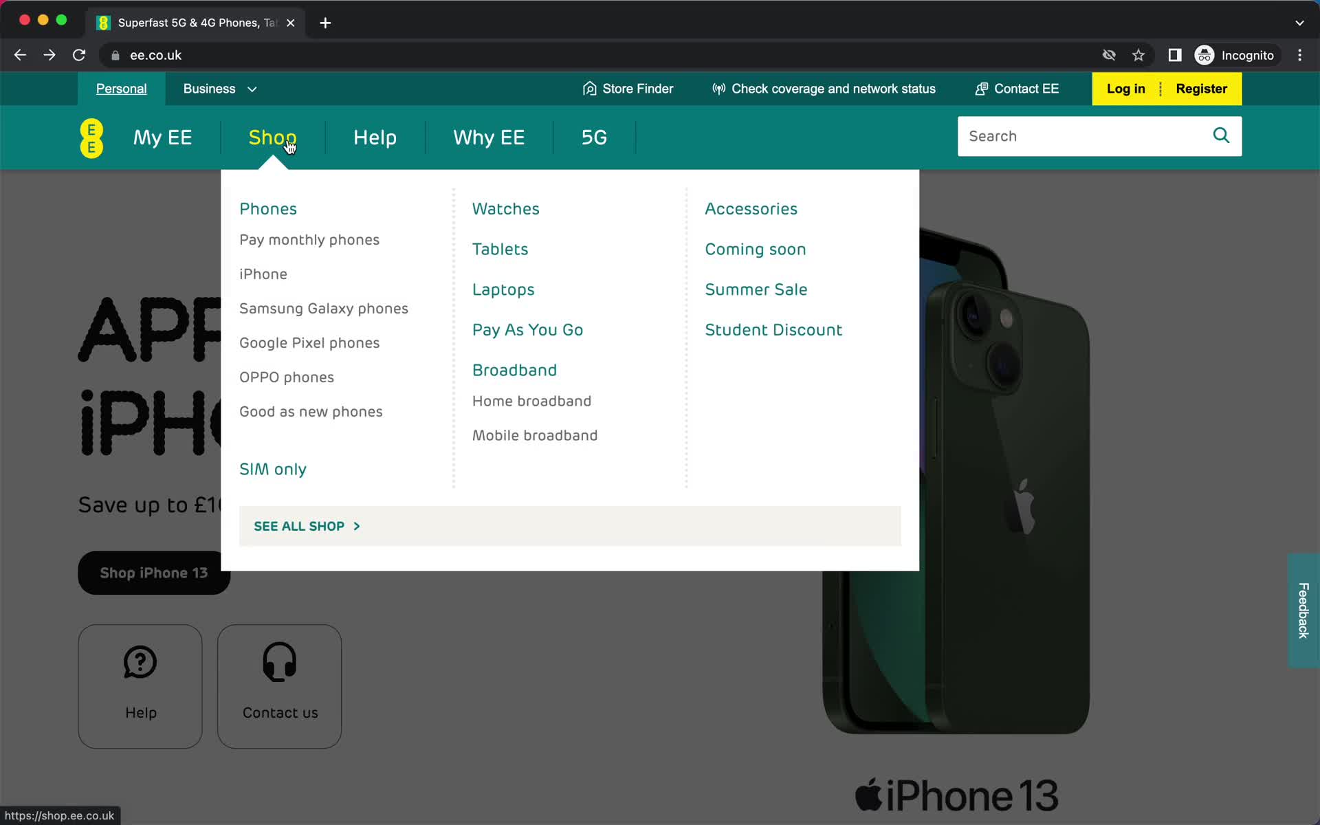 Ordering something on EE video thumbnail
