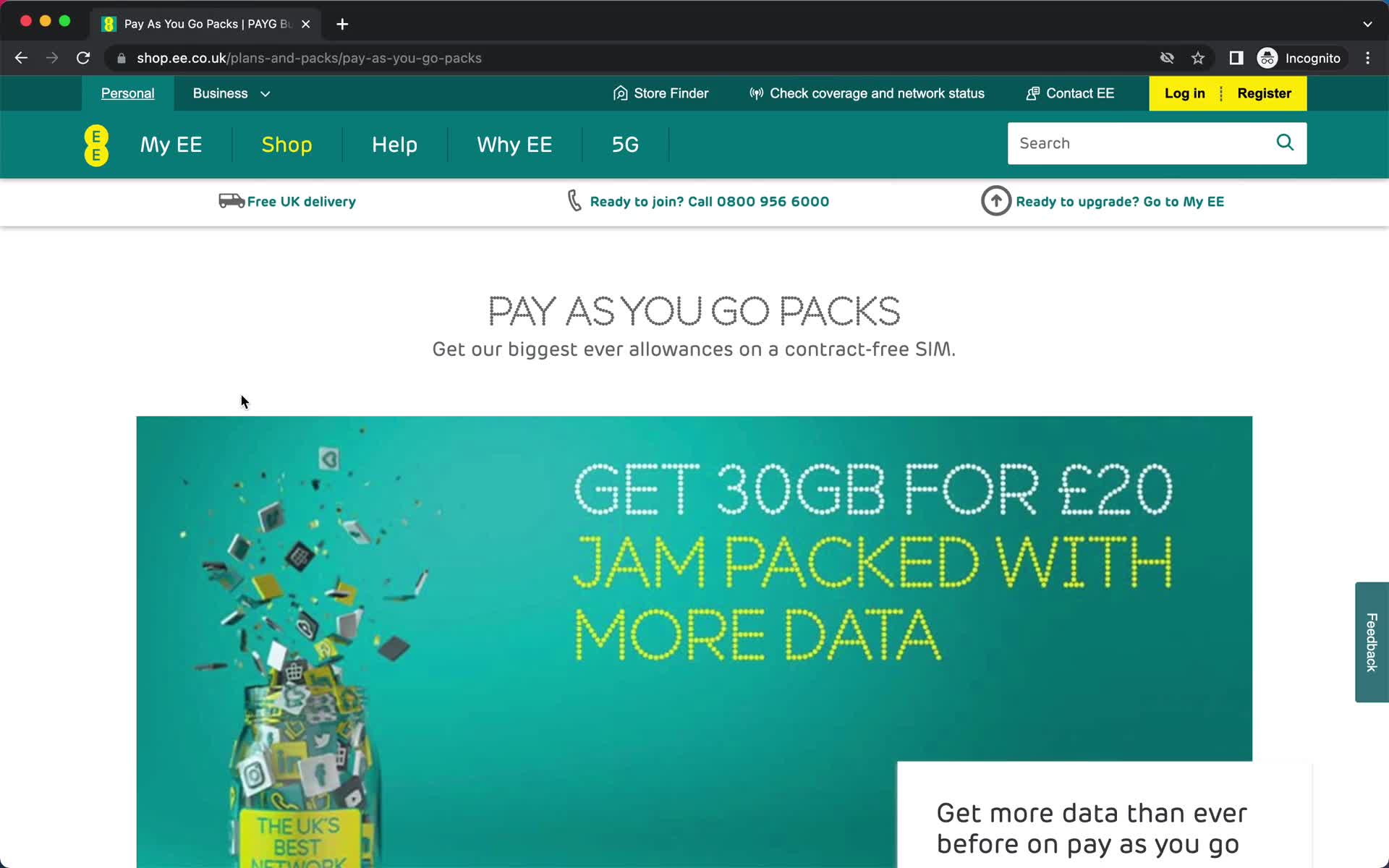 Ordering something on EE video thumbnail