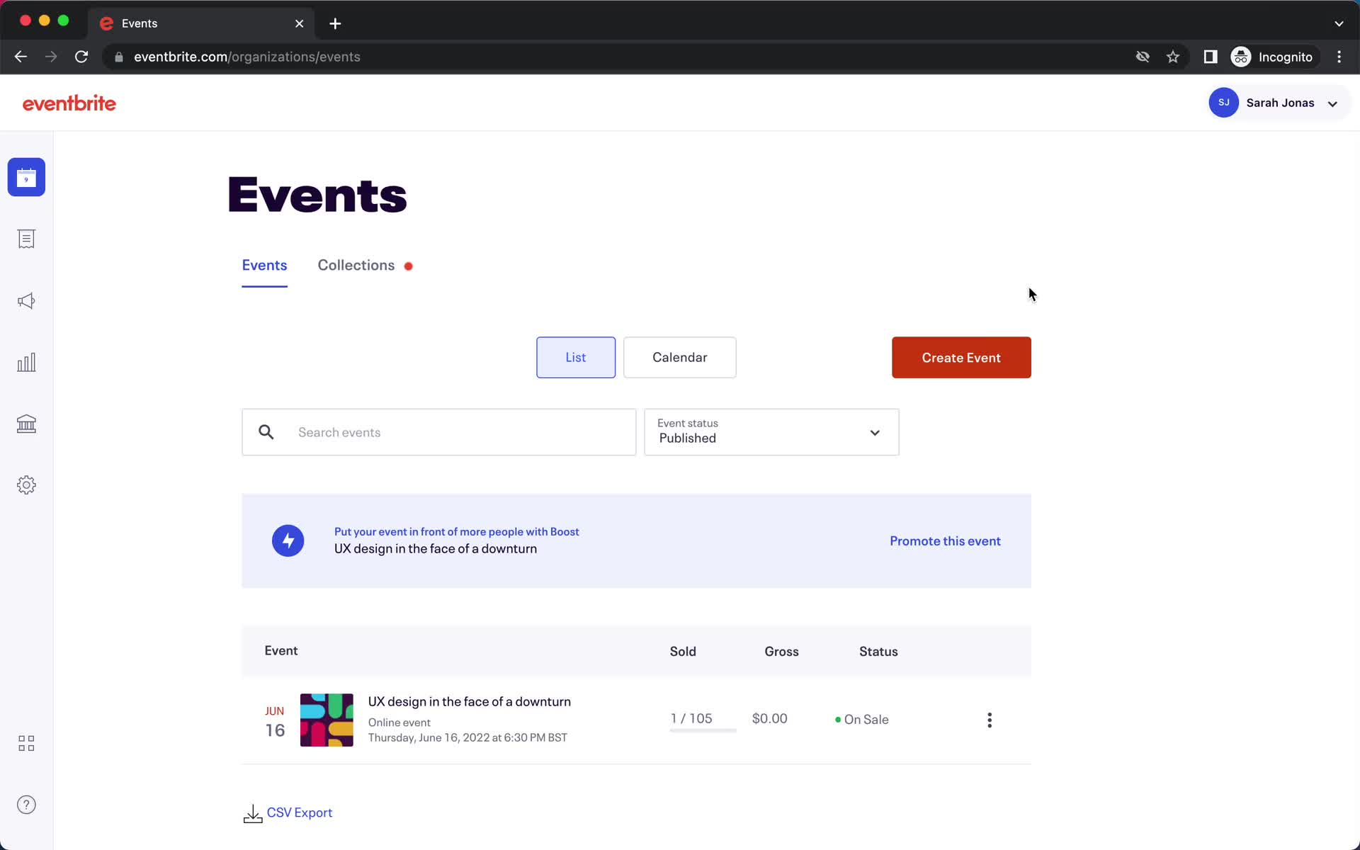 Creating promo codes on Eventbrite video thumbnail