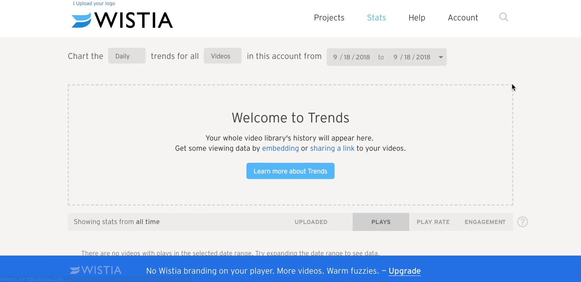 General browsing on Wistia video thumbnail