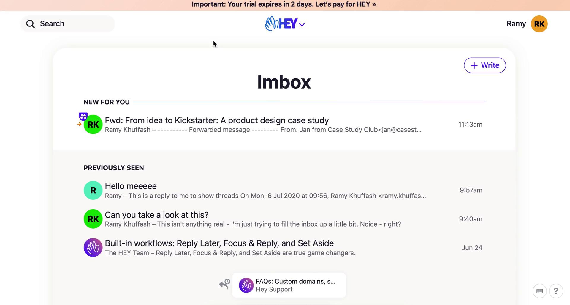 General browsing on Hey video thumbnail