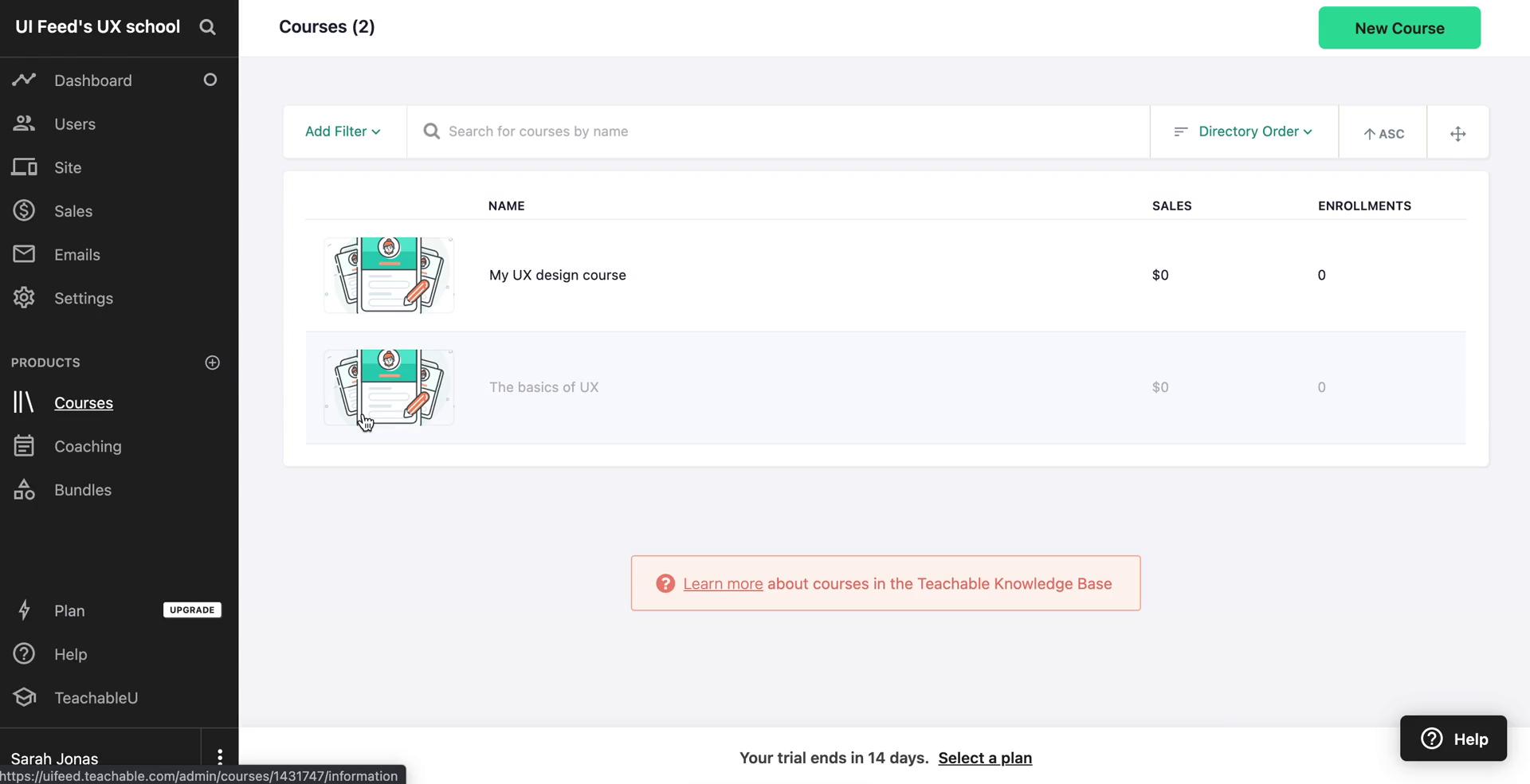 Creating a course on Teachable video thumbnail