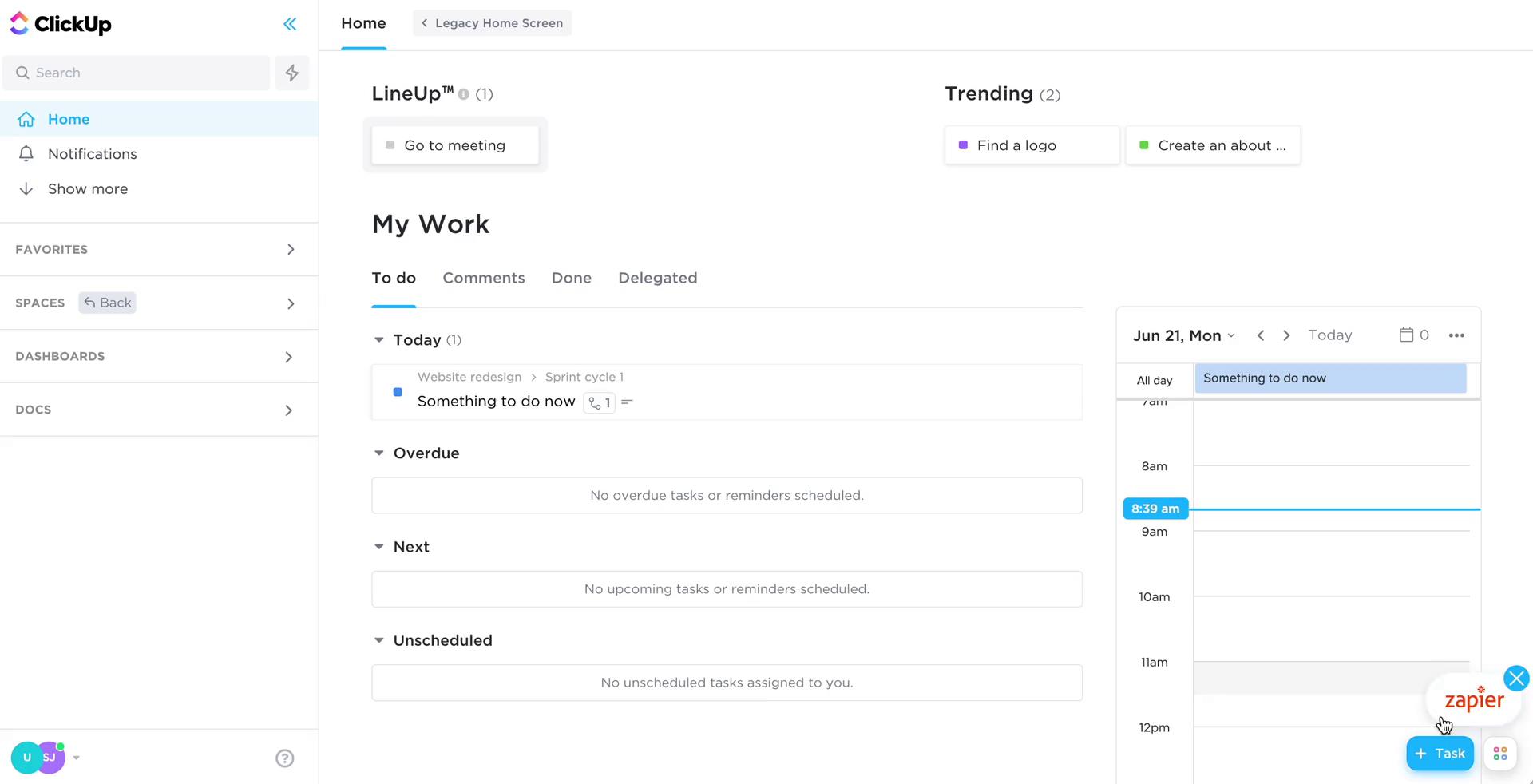 Time tracking on ClickUp video thumbnail