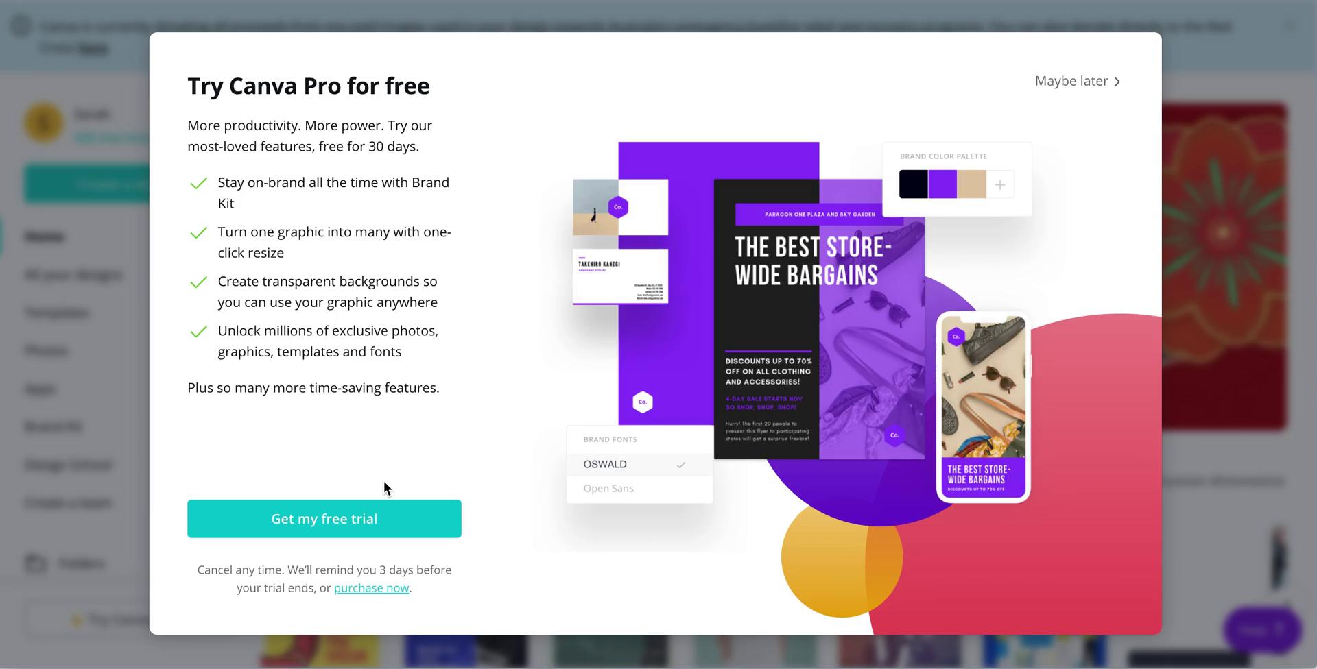 Onboarding screenshot
