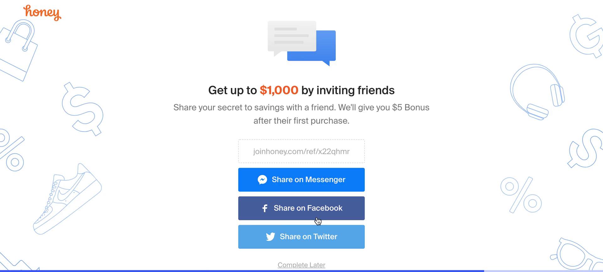 Onboarding screenshot