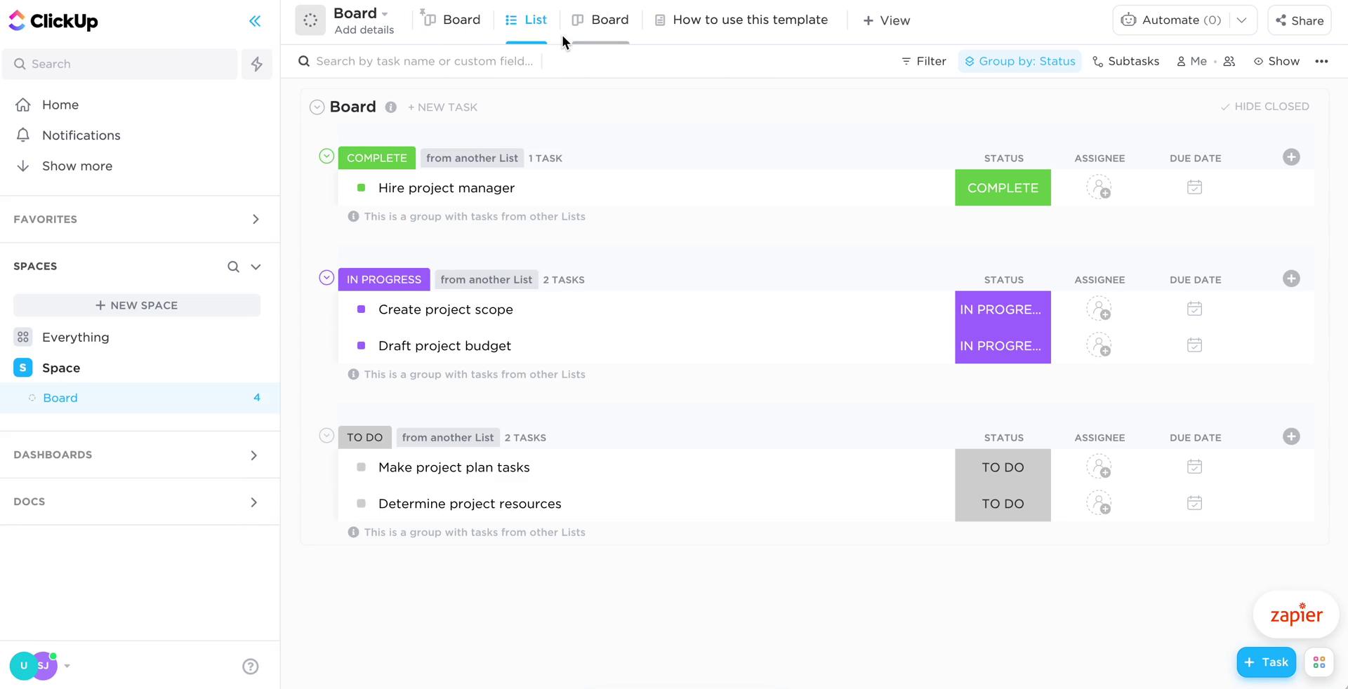 Onboarding screenshot