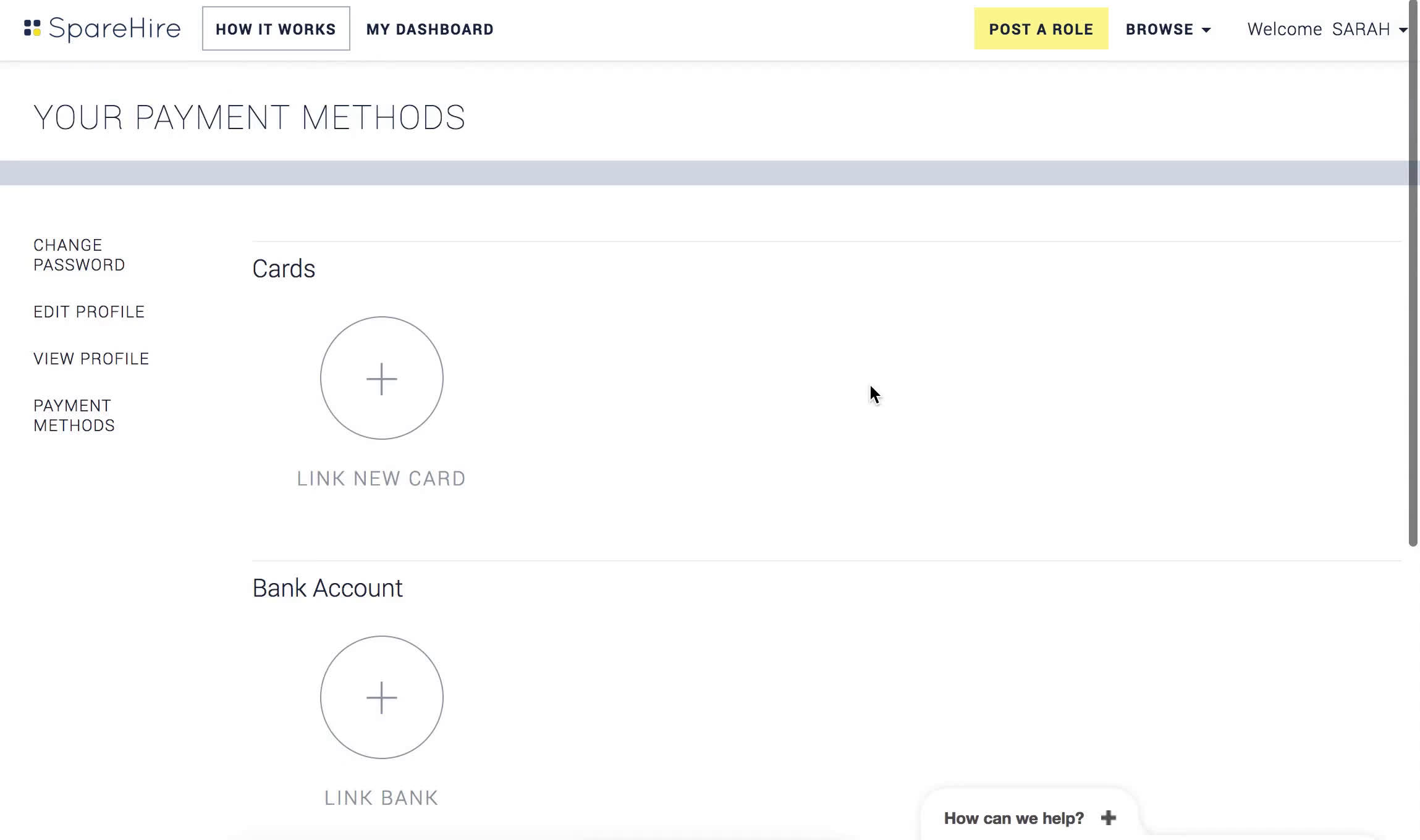 Settings on SpareHire video thumbnail