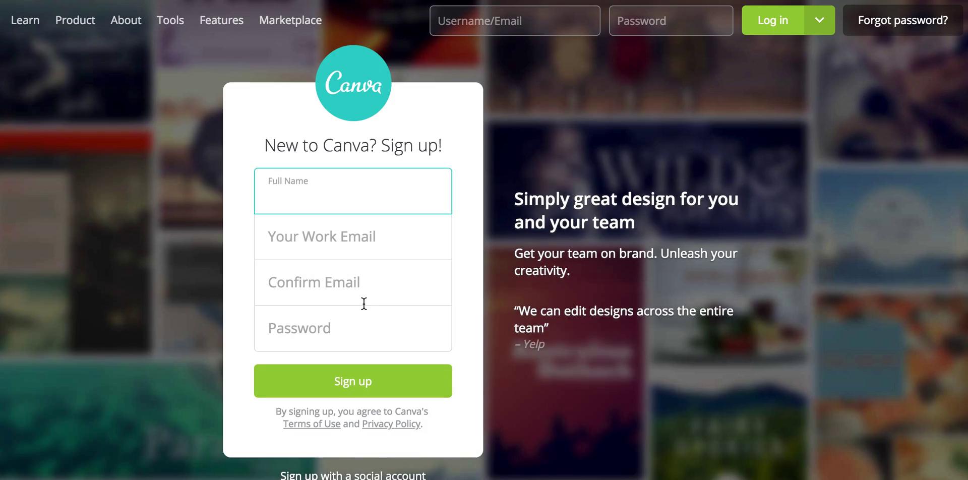 Onboarding screenshot