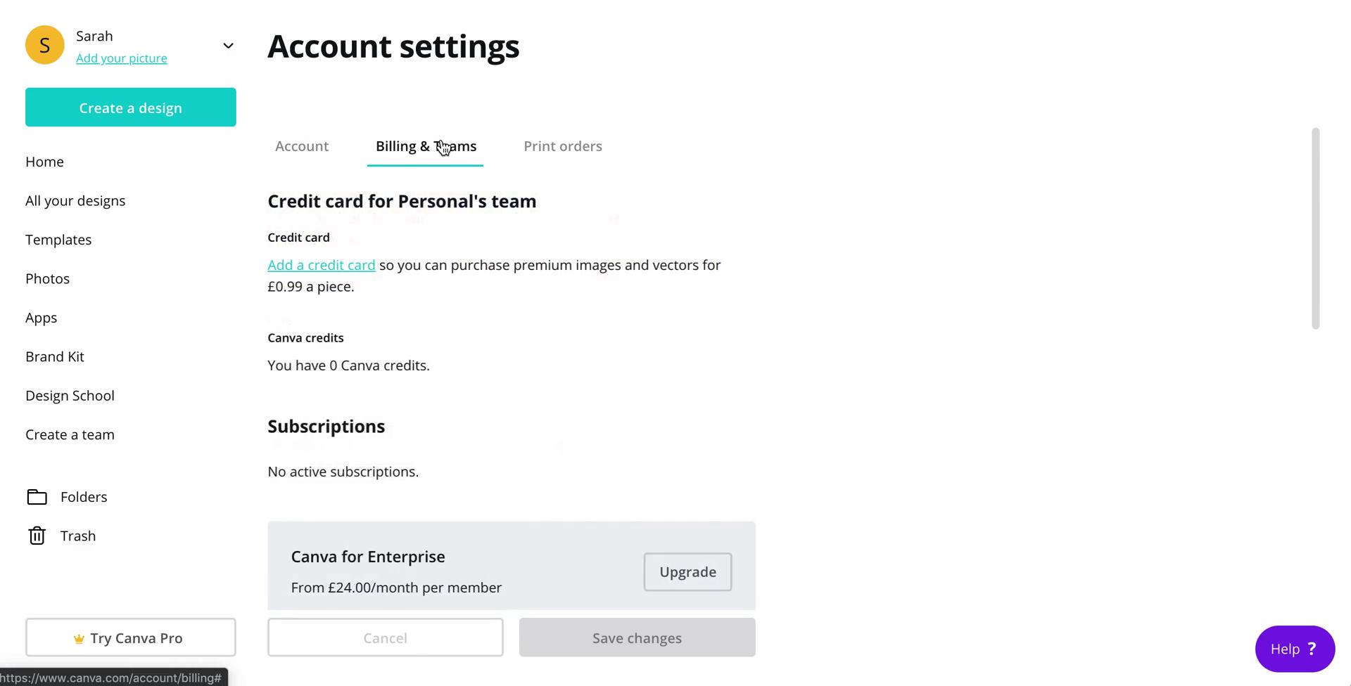 Inviting people screenshot