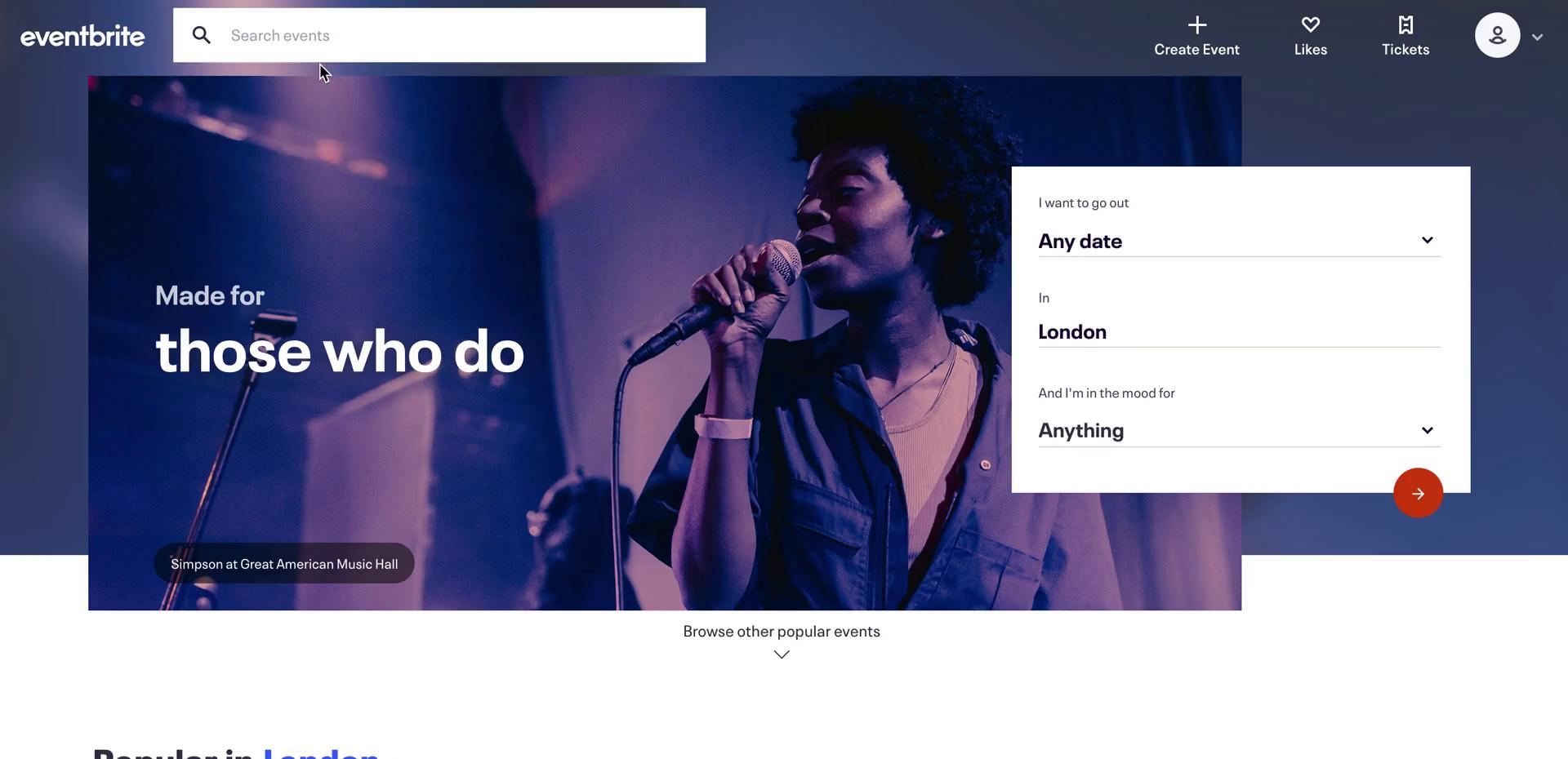 Searching on Eventbrite video thumbnail