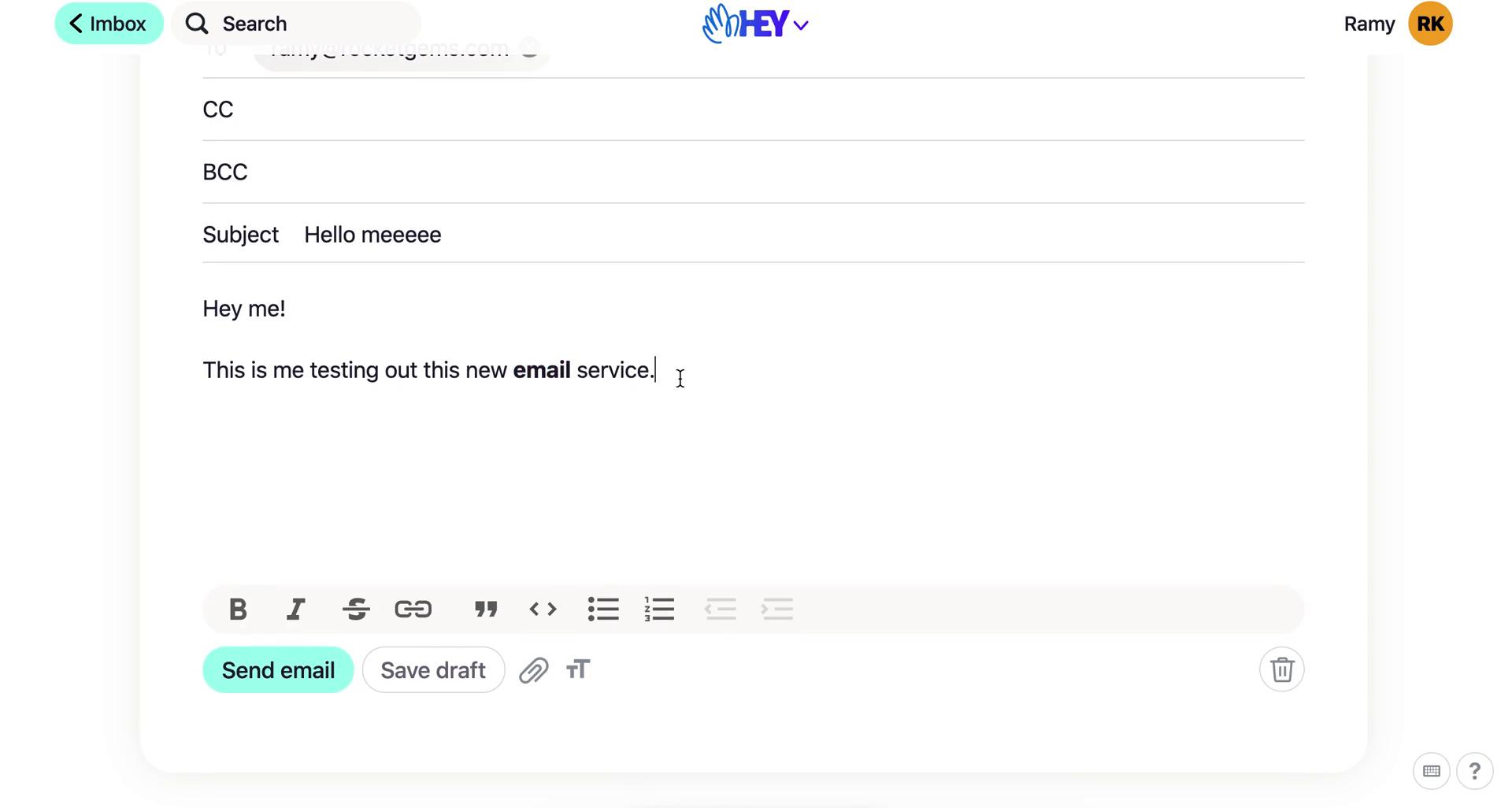 Sending on Hey video thumbnail