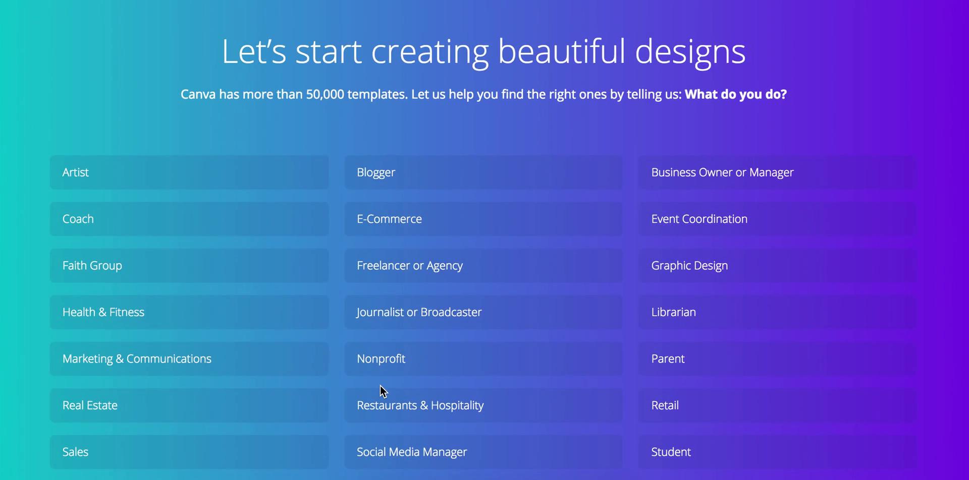 Onboarding screenshot
