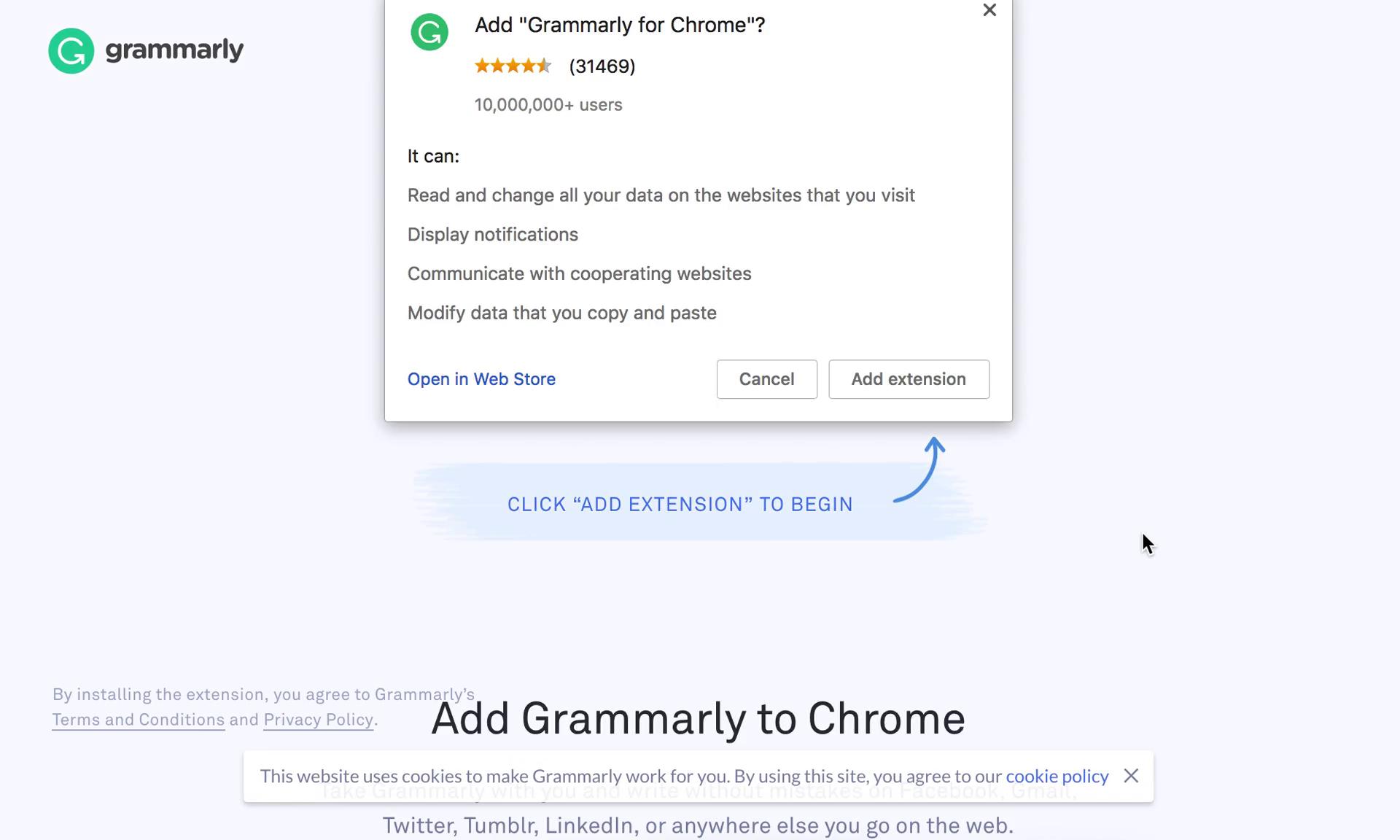 Onboarding screenshot