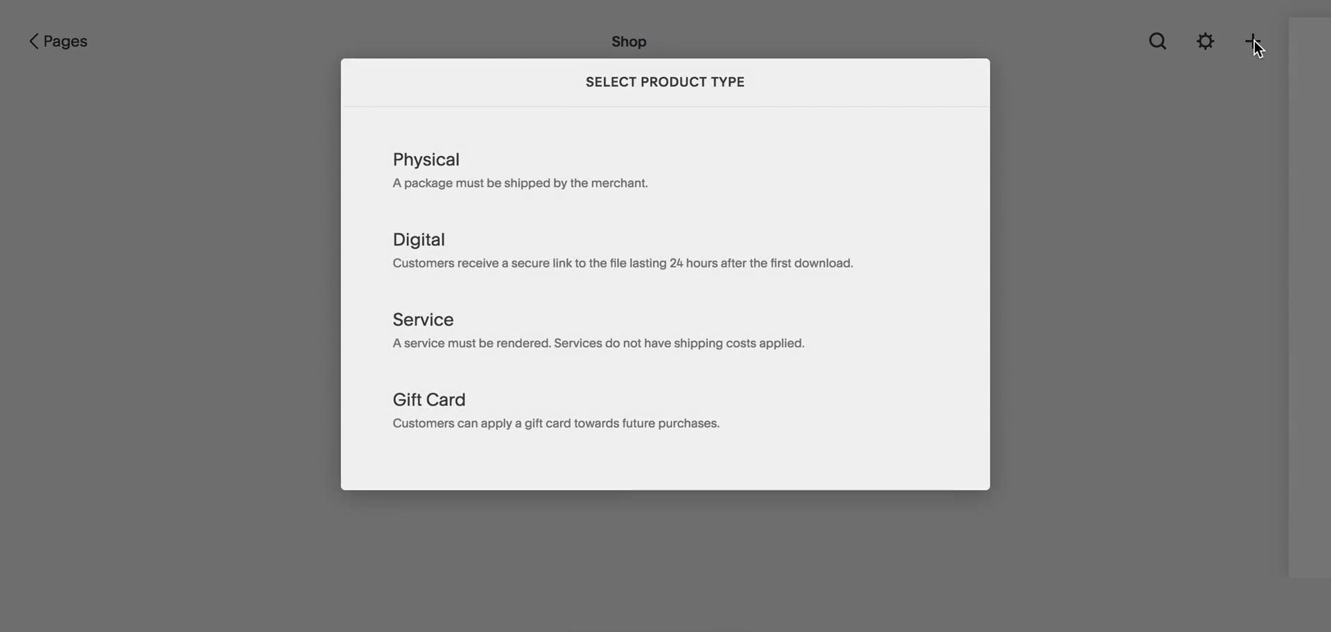 Adding a product on Squarespace video thumbnail