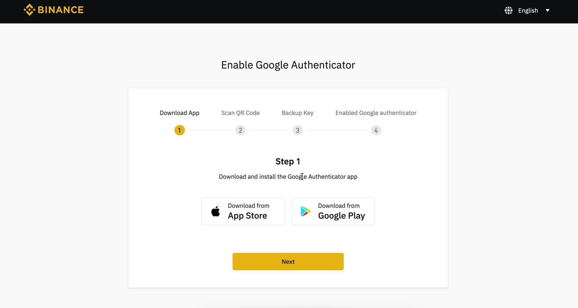 Enabling 2FA on Binance video thumbnail