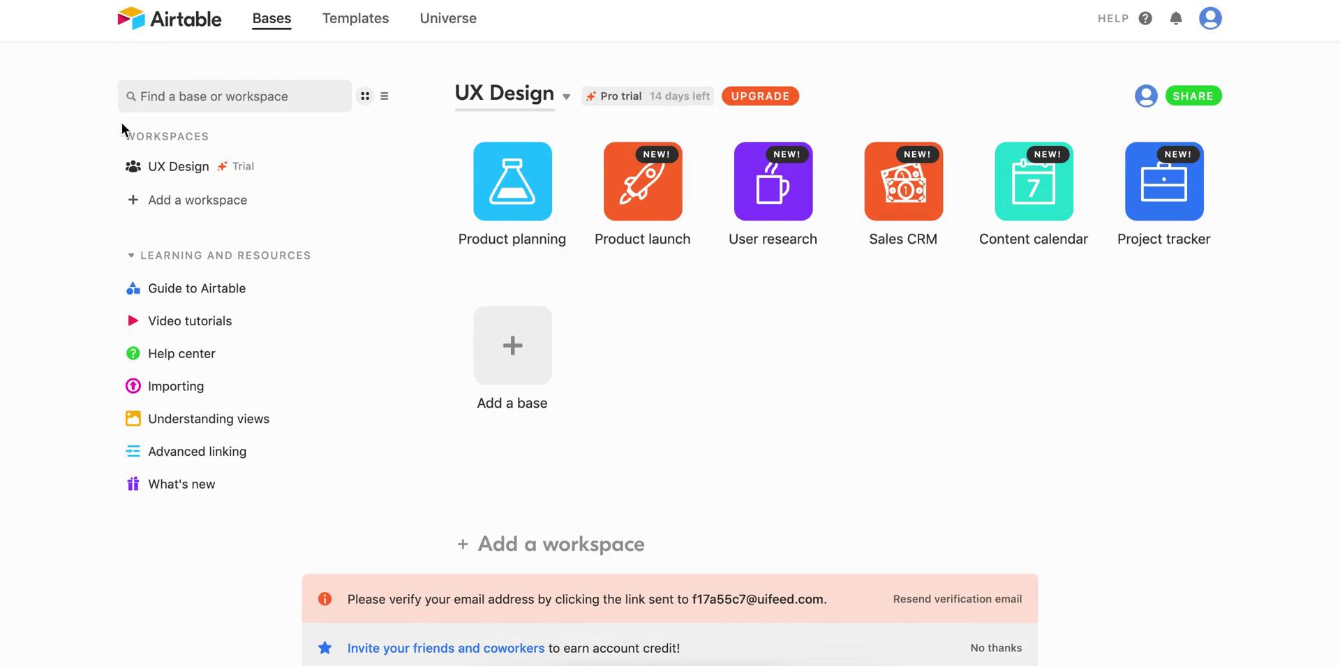 Onboarding on Airtable video thumbnail