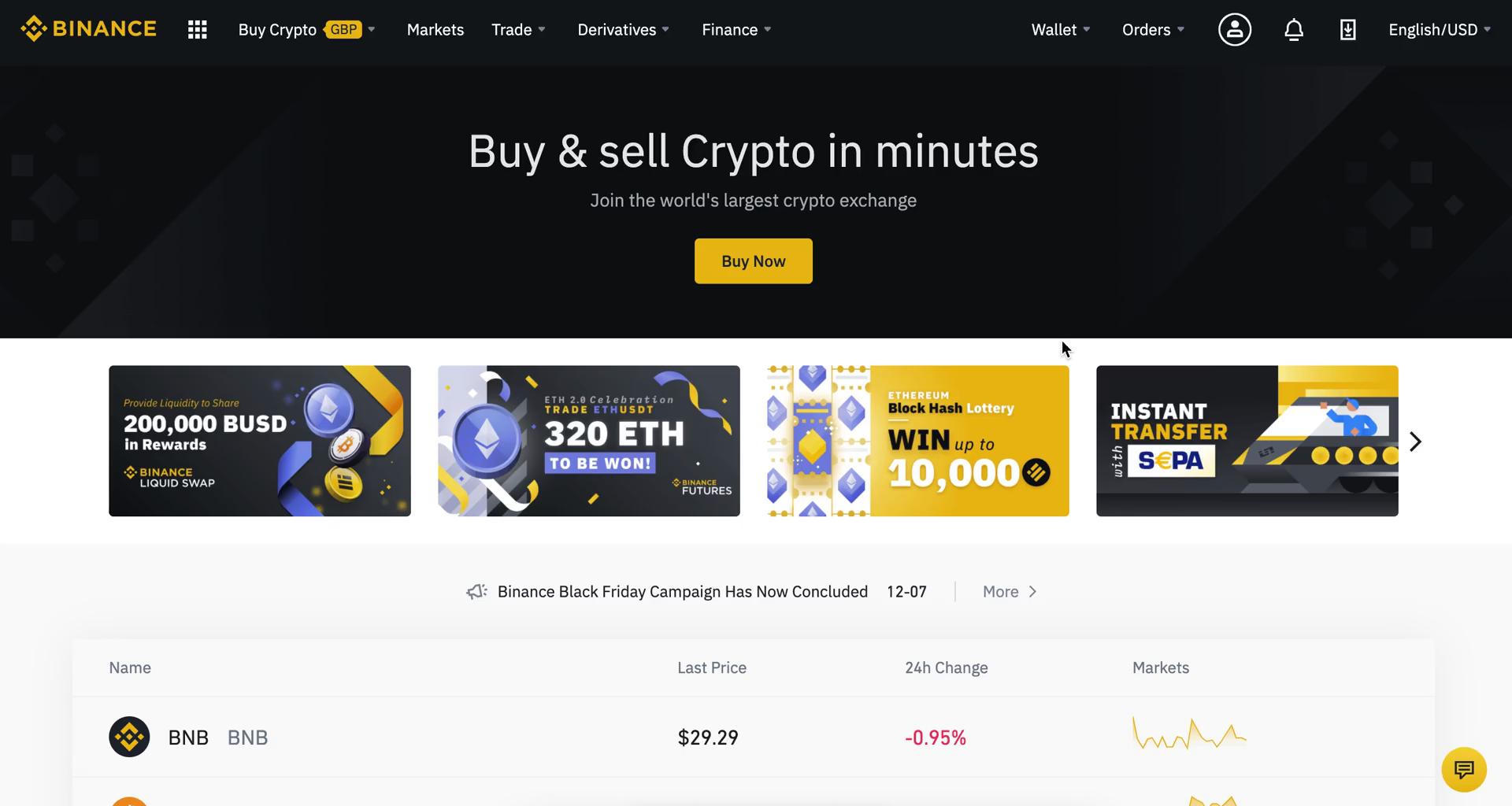 Sending currency on Binance video thumbnail
