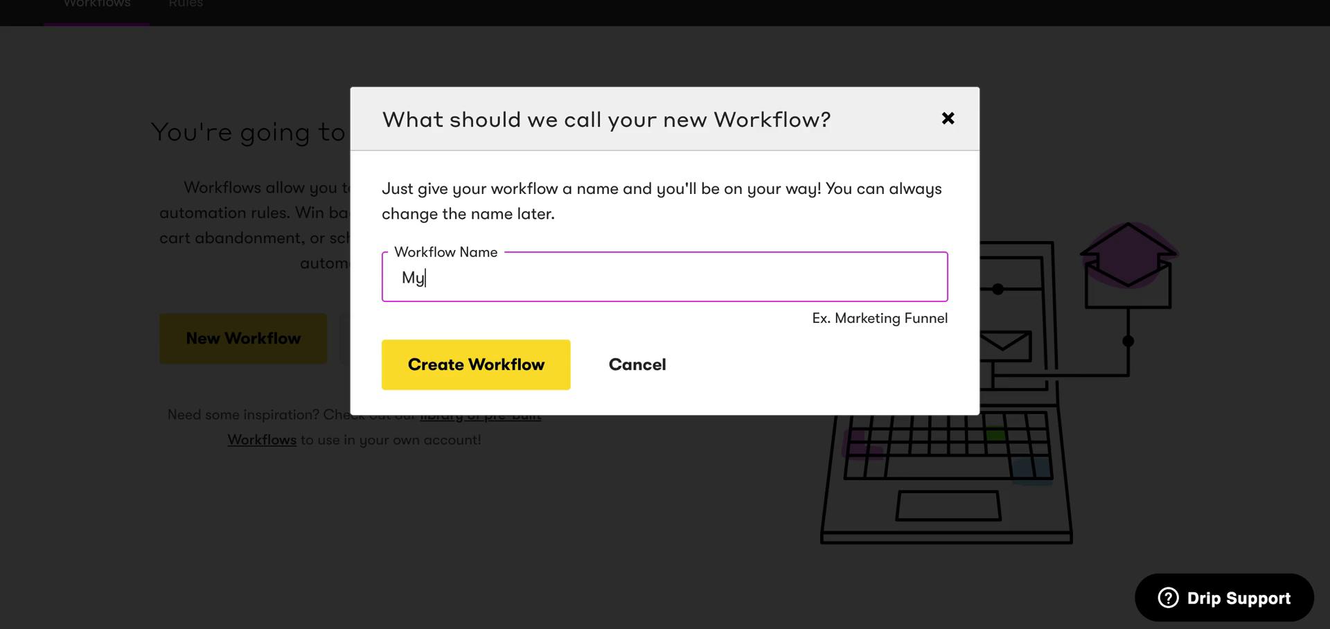 Creating an automation workflow on Drip video thumbnail