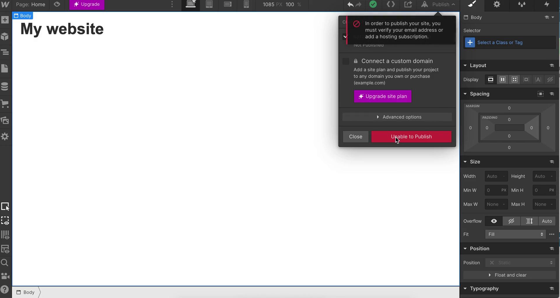 Onboarding screenshot