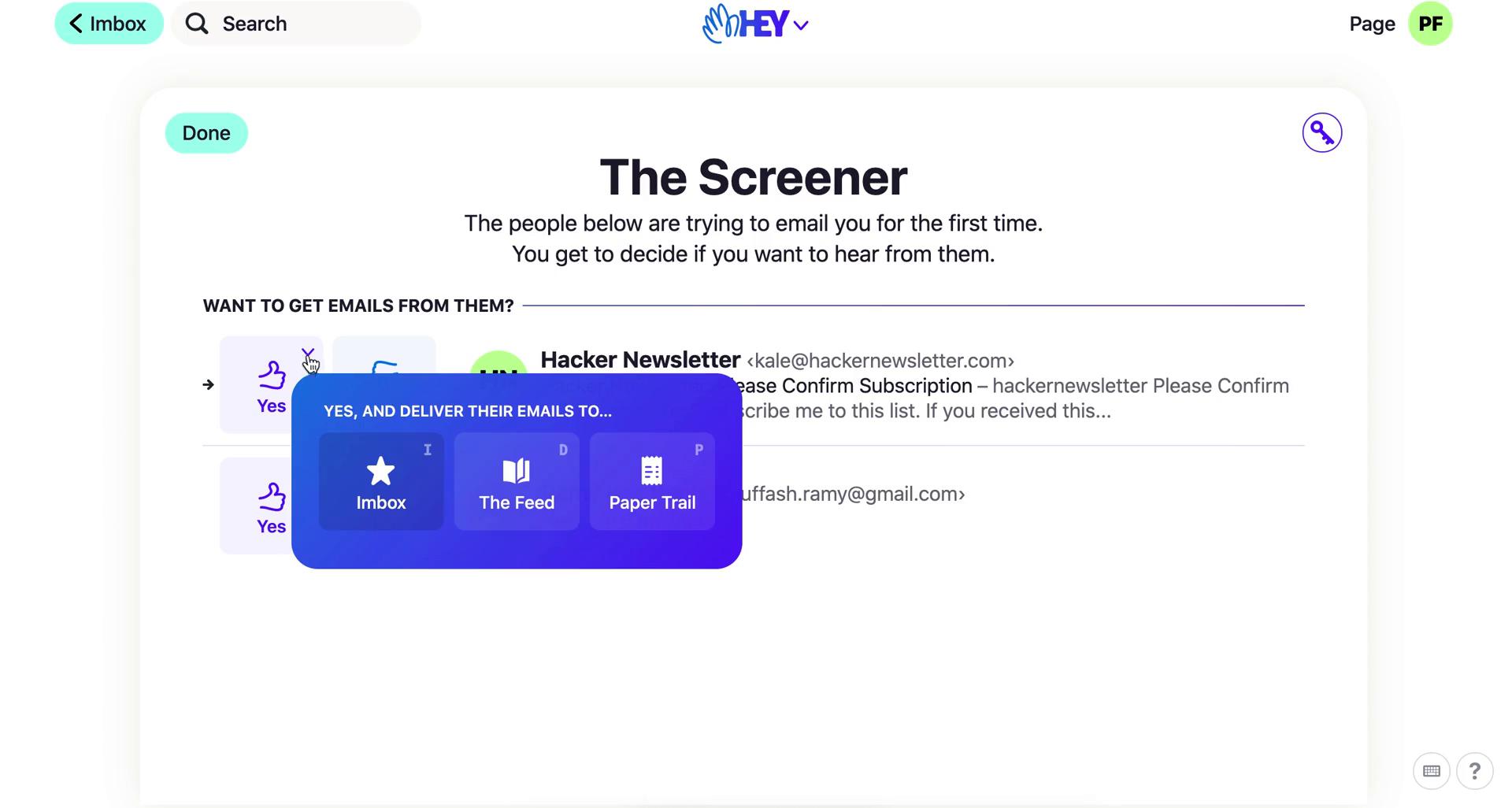 Screening on Hey video thumbnail