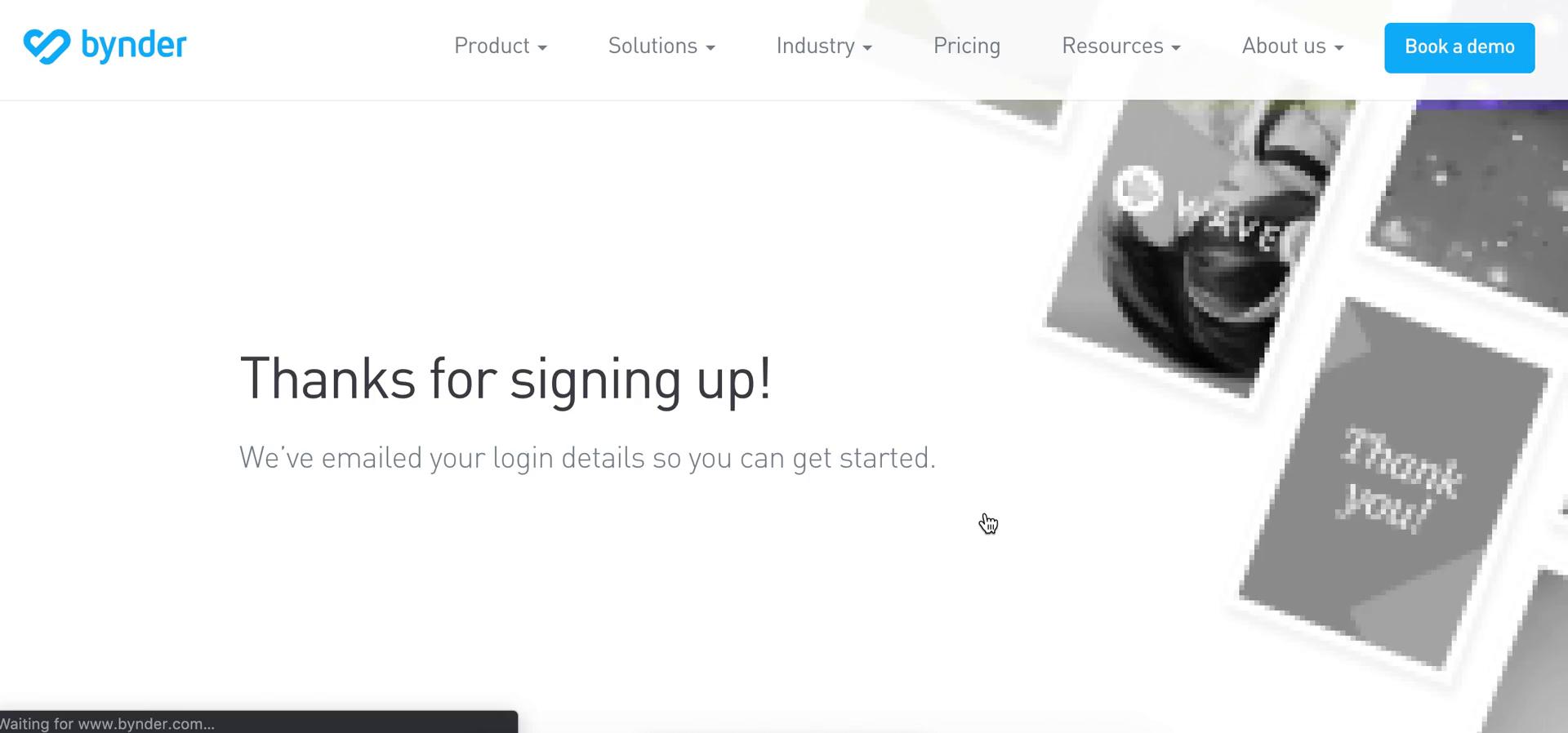Onboarding on Bynder video thumbnail