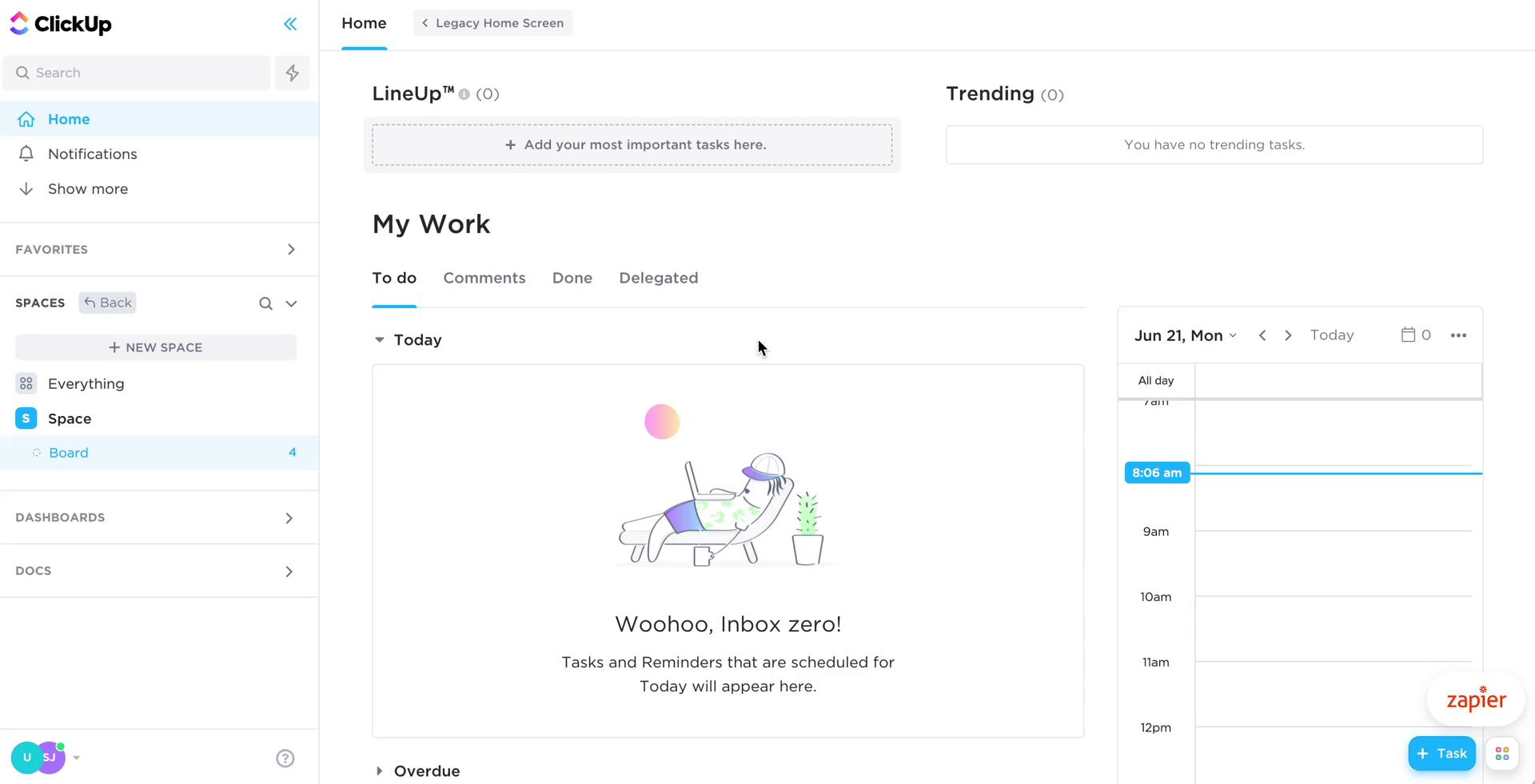 Creating a project on ClickUp video thumbnail
