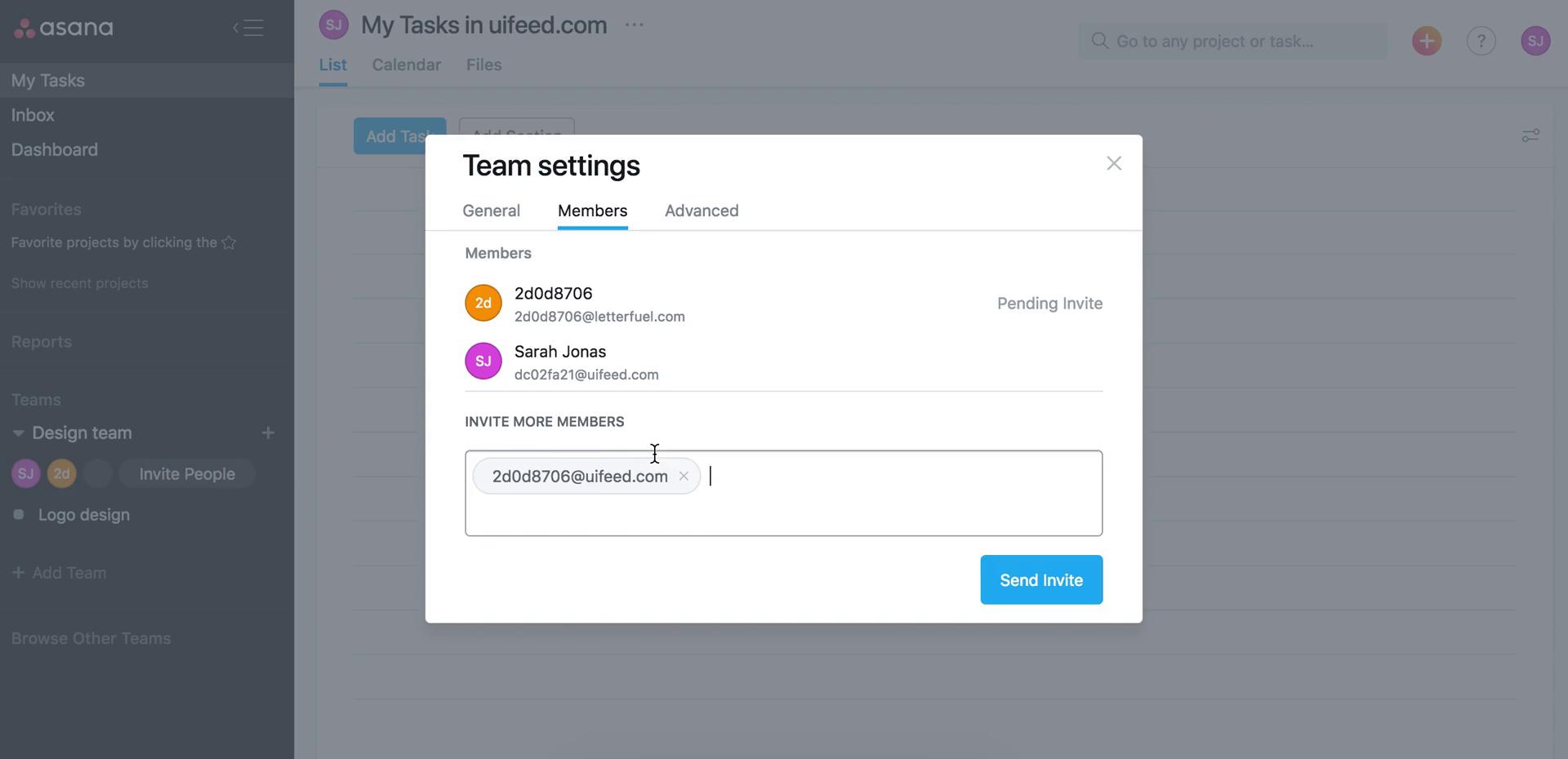 Inviting people on Asana video thumbnail