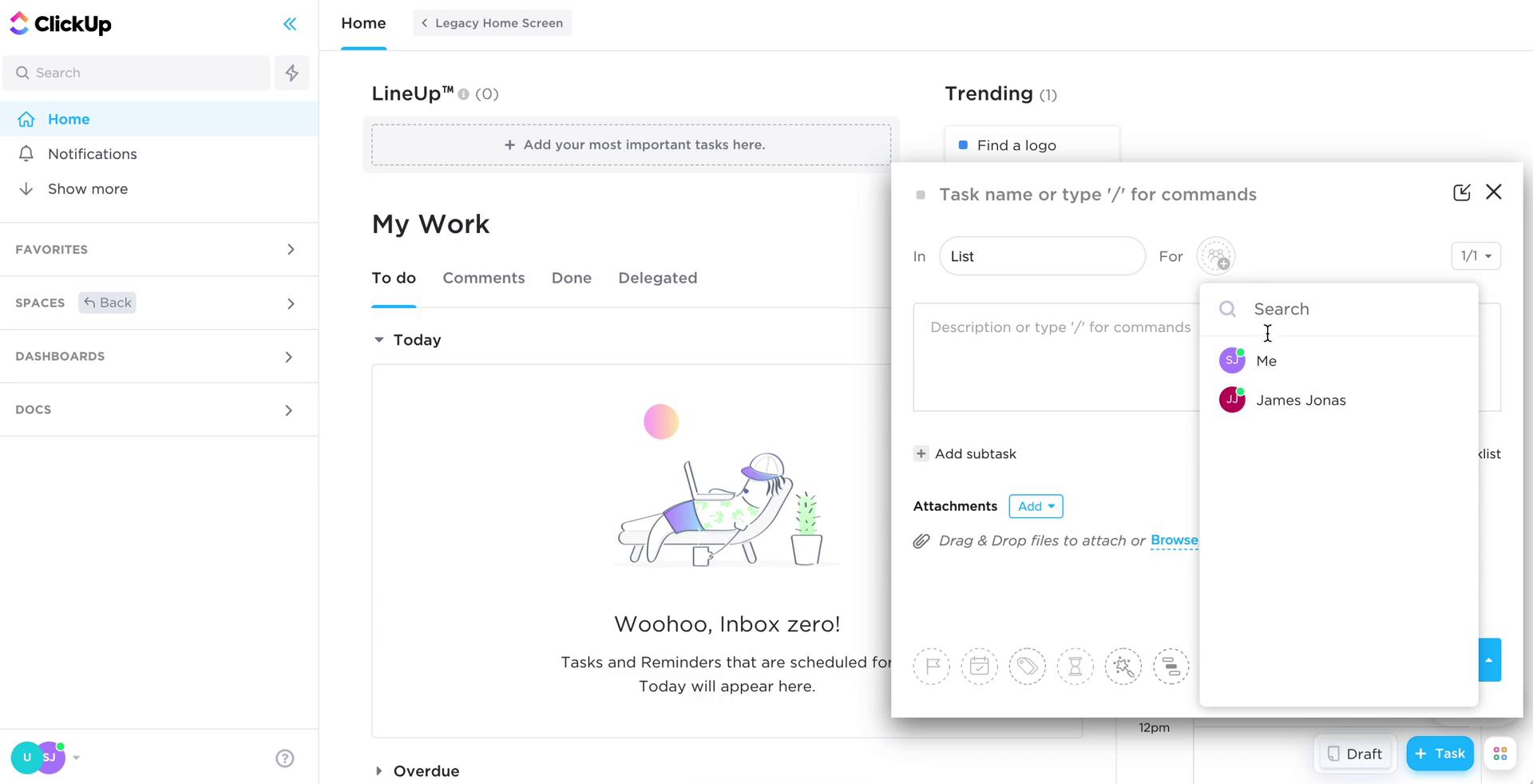Tasks on ClickUp video thumbnail