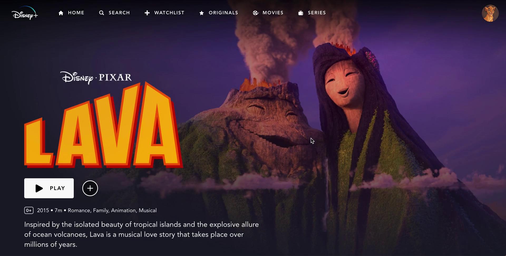Watching videos on Disney+ video thumbnail