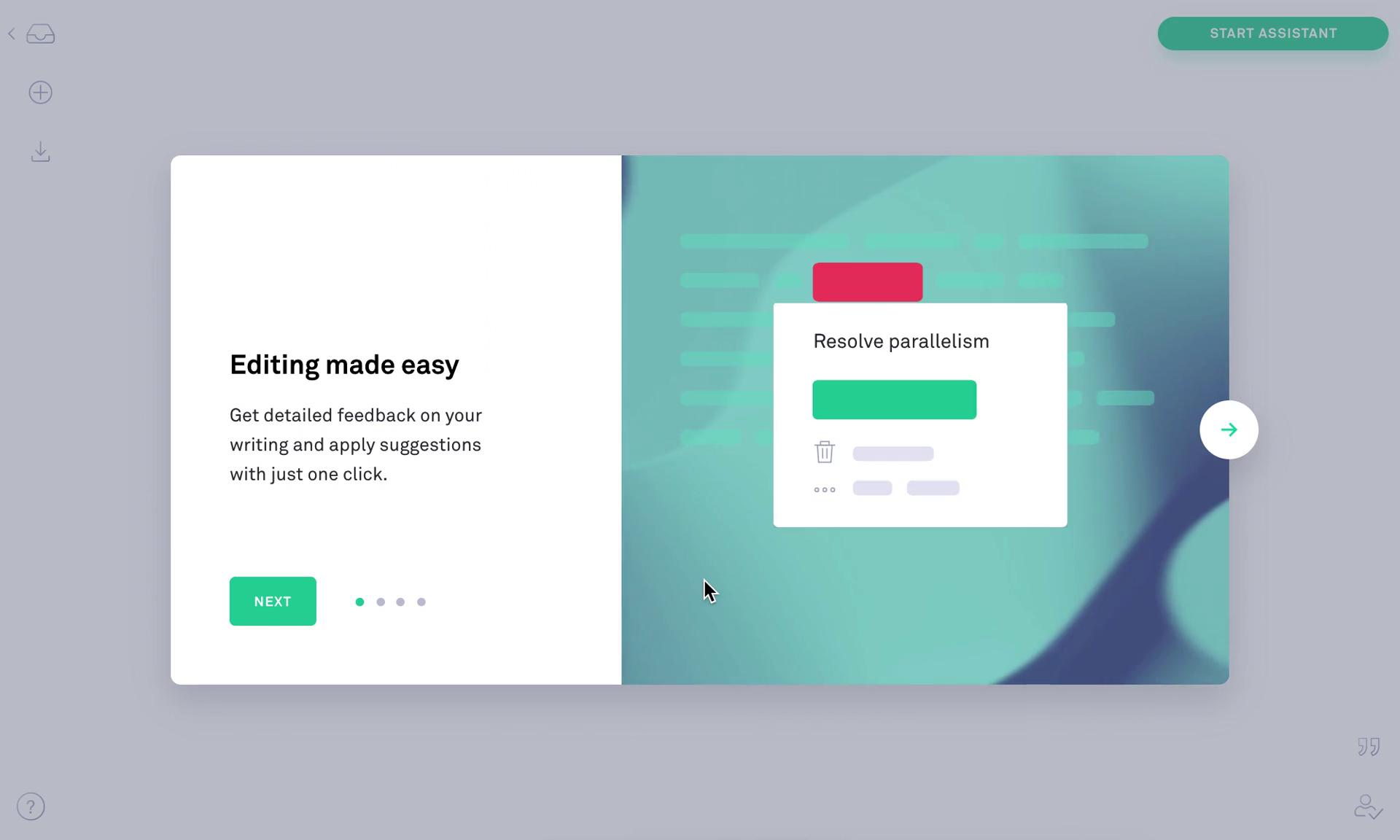 Onboarding screenshot