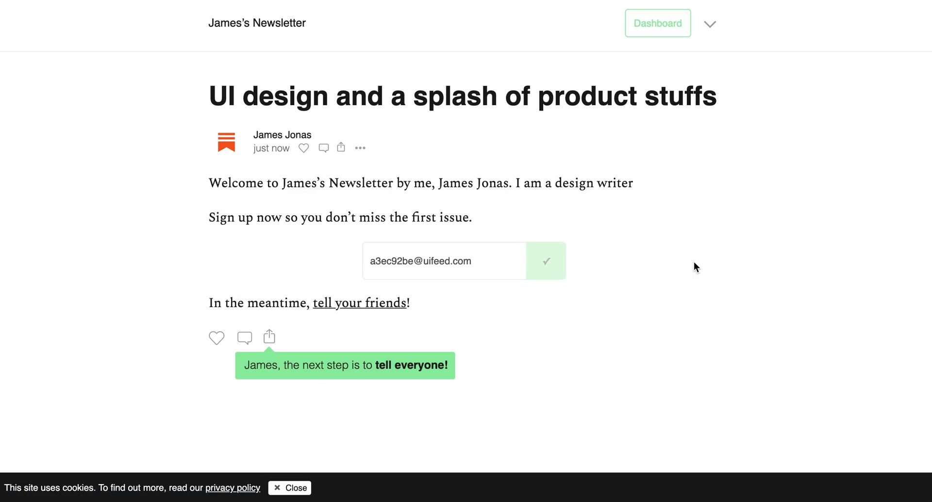 Onboarding on Substack video thumbnail