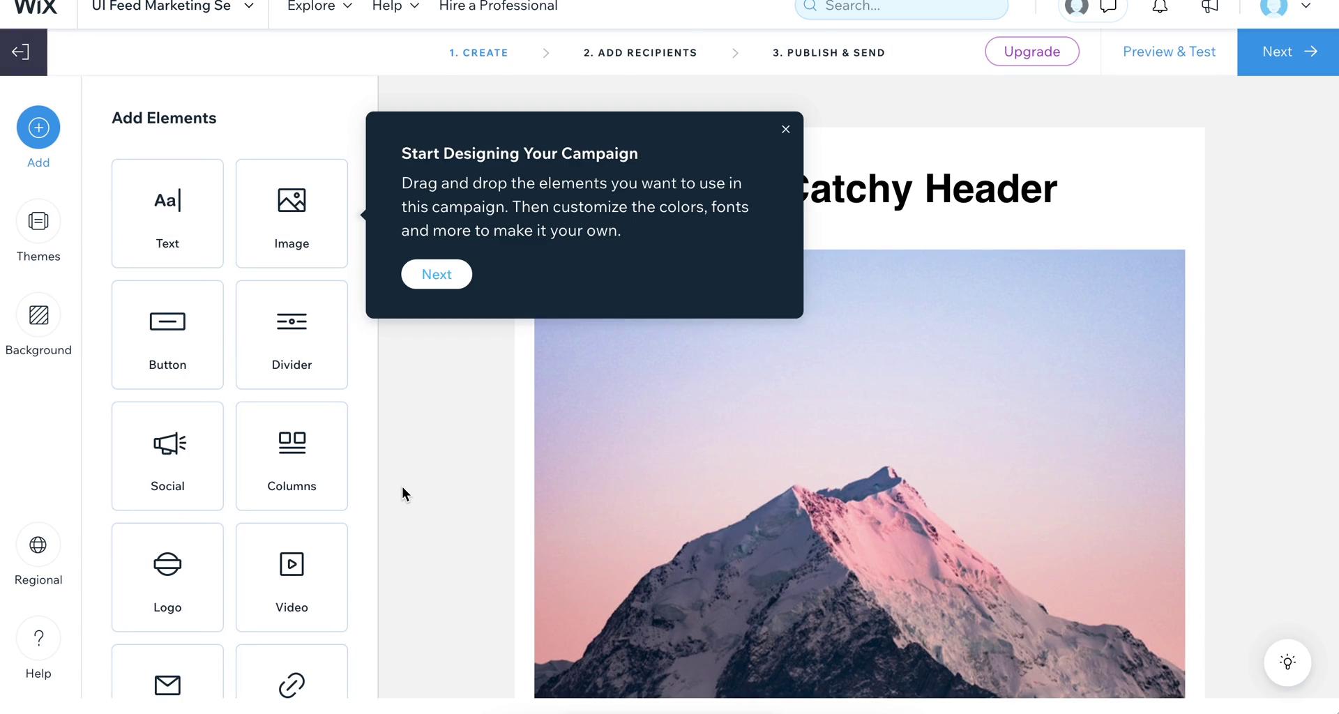 Creating an email campaign on Wix video thumbnail