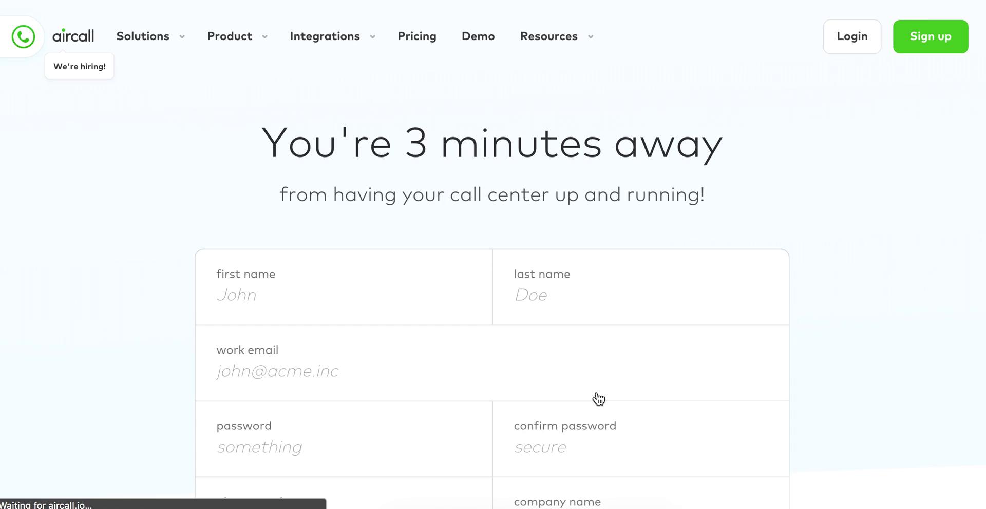 Onboarding on Aircall video thumbnail