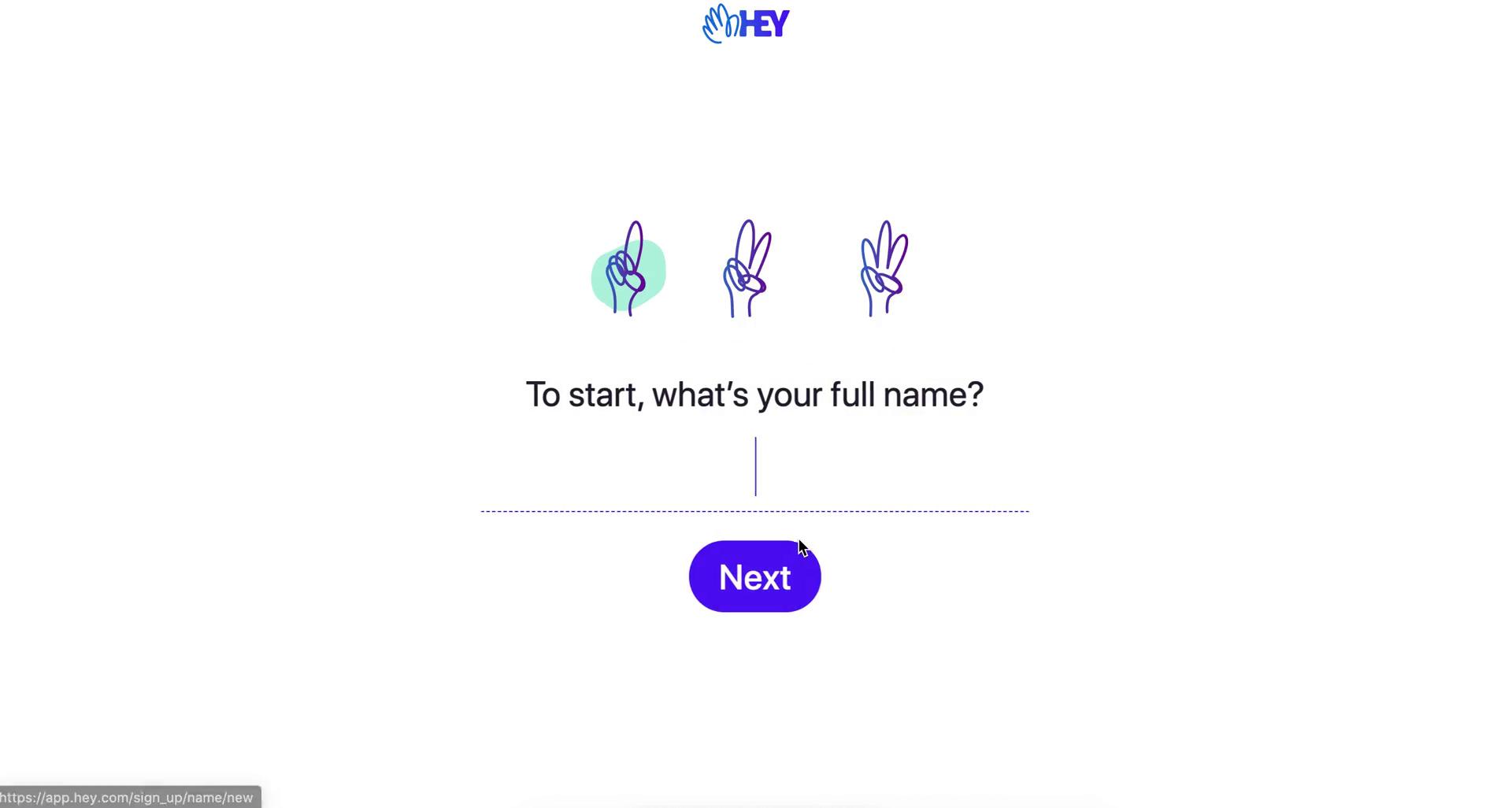 Onboarding on Hey video thumbnail