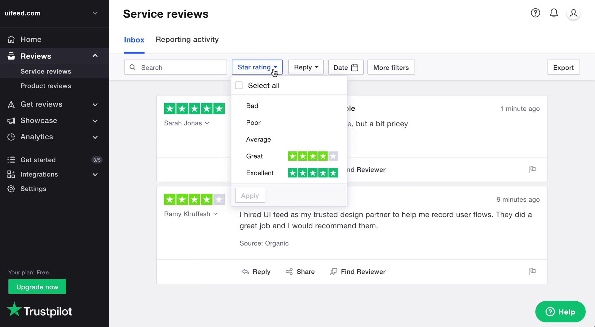 Managing feedback on Trustpilot video thumbnail