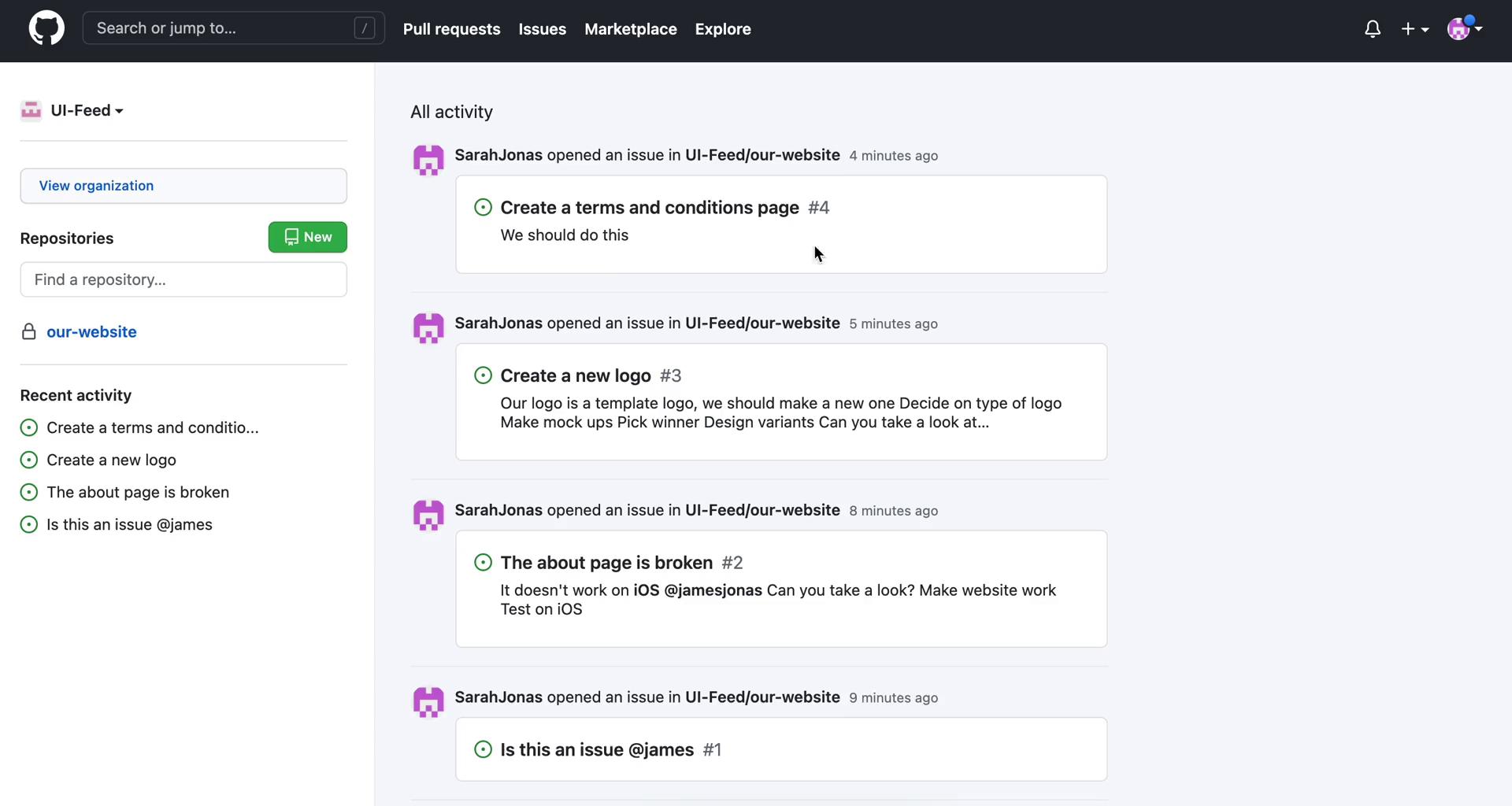 General browsing on GitHub video thumbnail