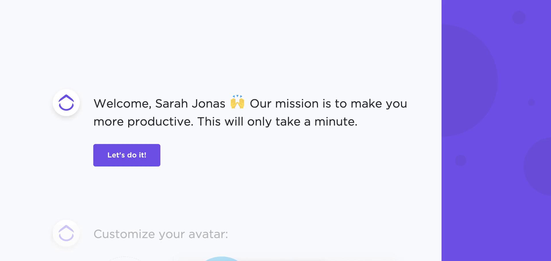 Onboarding on ClickUp video thumbnail